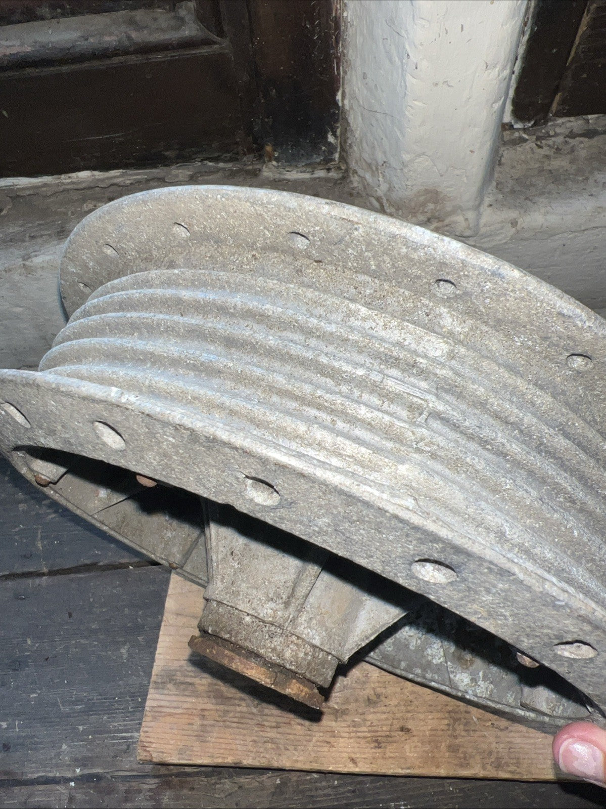 Norton Featherbed Alloy Rear Wheel Hub Bare Good Second Hand