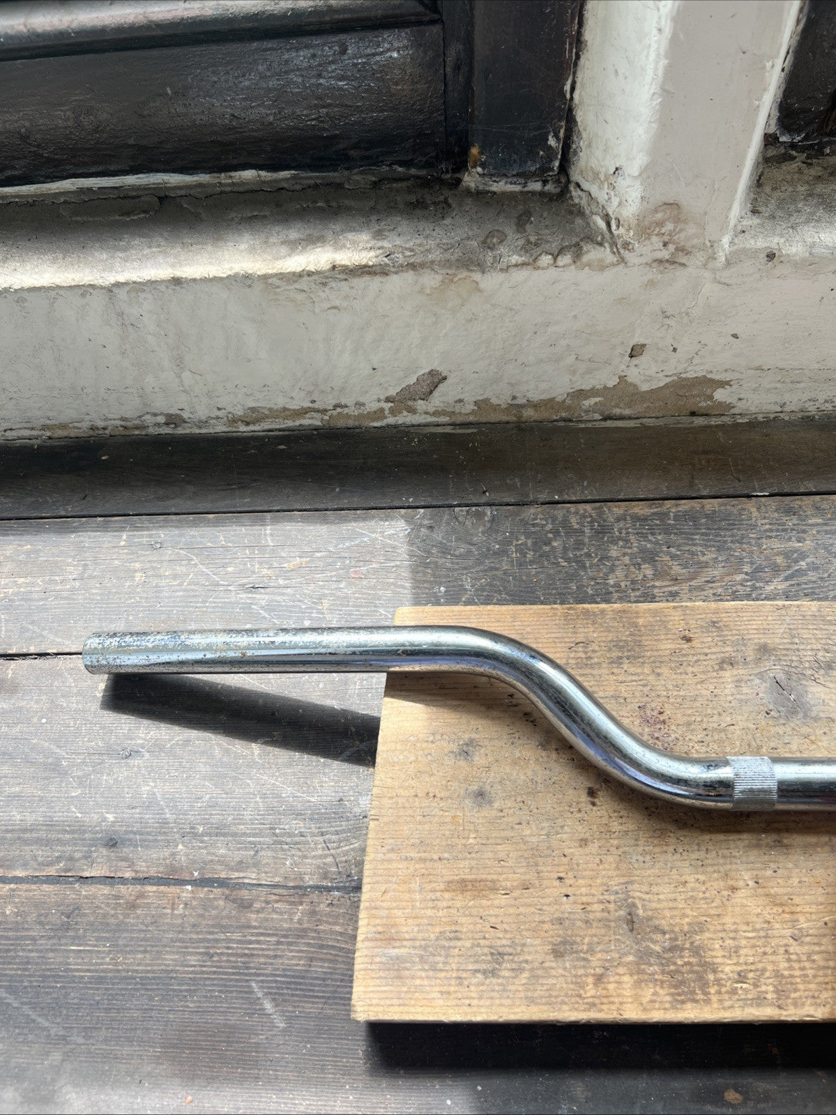 Chrome Handle Bars 3” Rise 7/8 “ Bars NOS