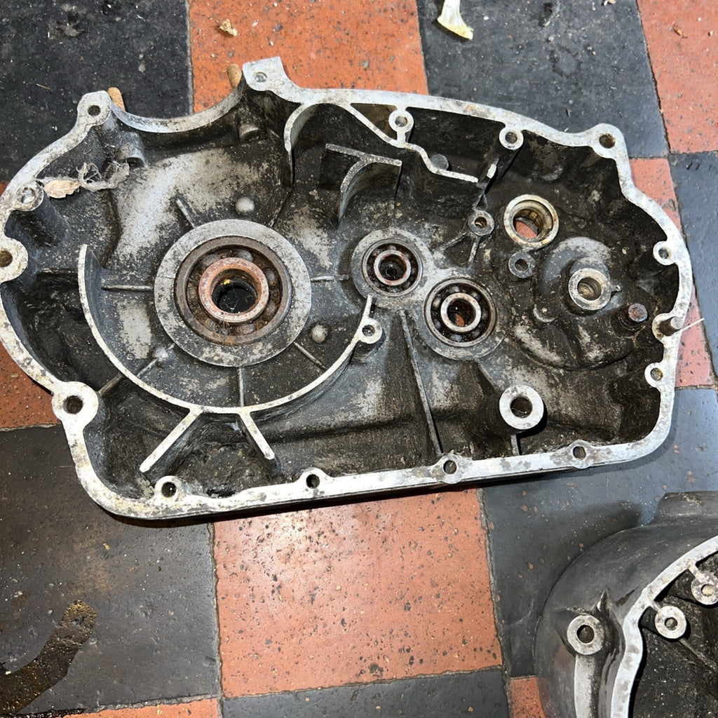 Italian MV Remains Of Bottom End In Bits Single Cylinder Push Rod Type