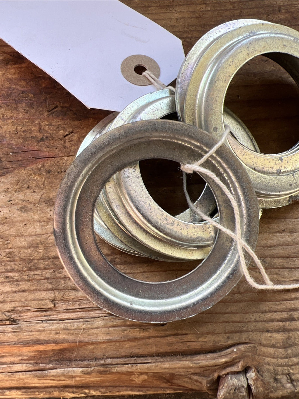 BSA Triumph Steel Bearing Shield x 10 2 1/4” OD  NOS