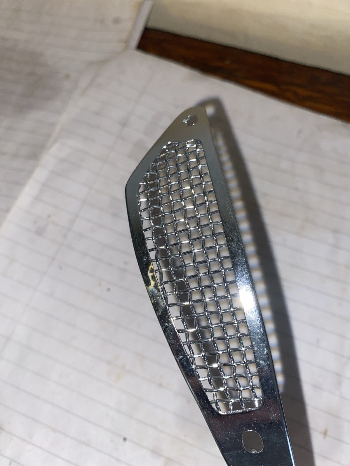 Triumph/BSA 7” Intake Gauze Twin Leading Shoe Intake Gauze Air Scoop