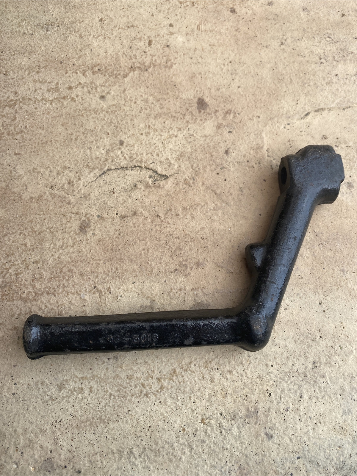 B25SS B50SS oil in frame Motorbike front foot rest