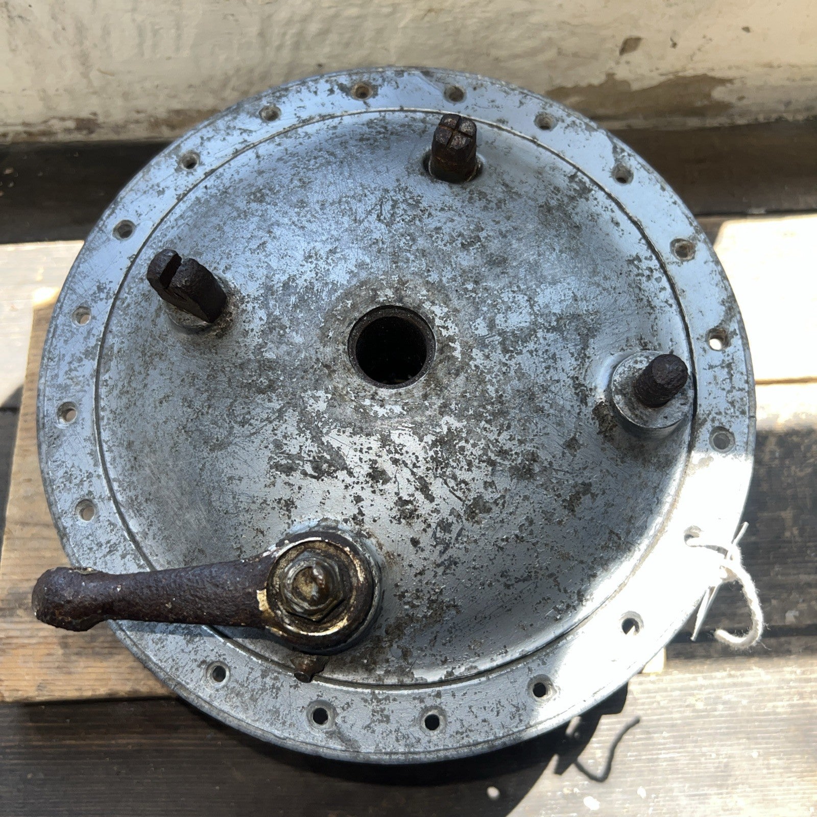 Ariel BSA Full Width Alloy Front Hub Complete With Brake