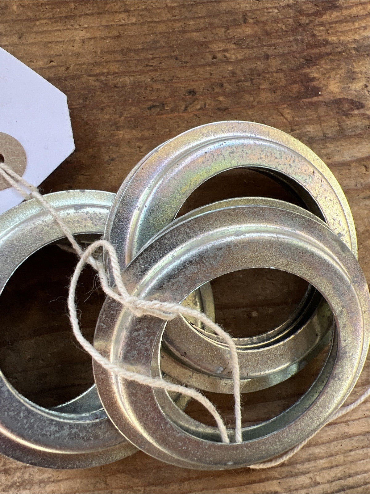 BSA Triumph Steel Bearing Shield x 10 2 1/4” OD  NOS