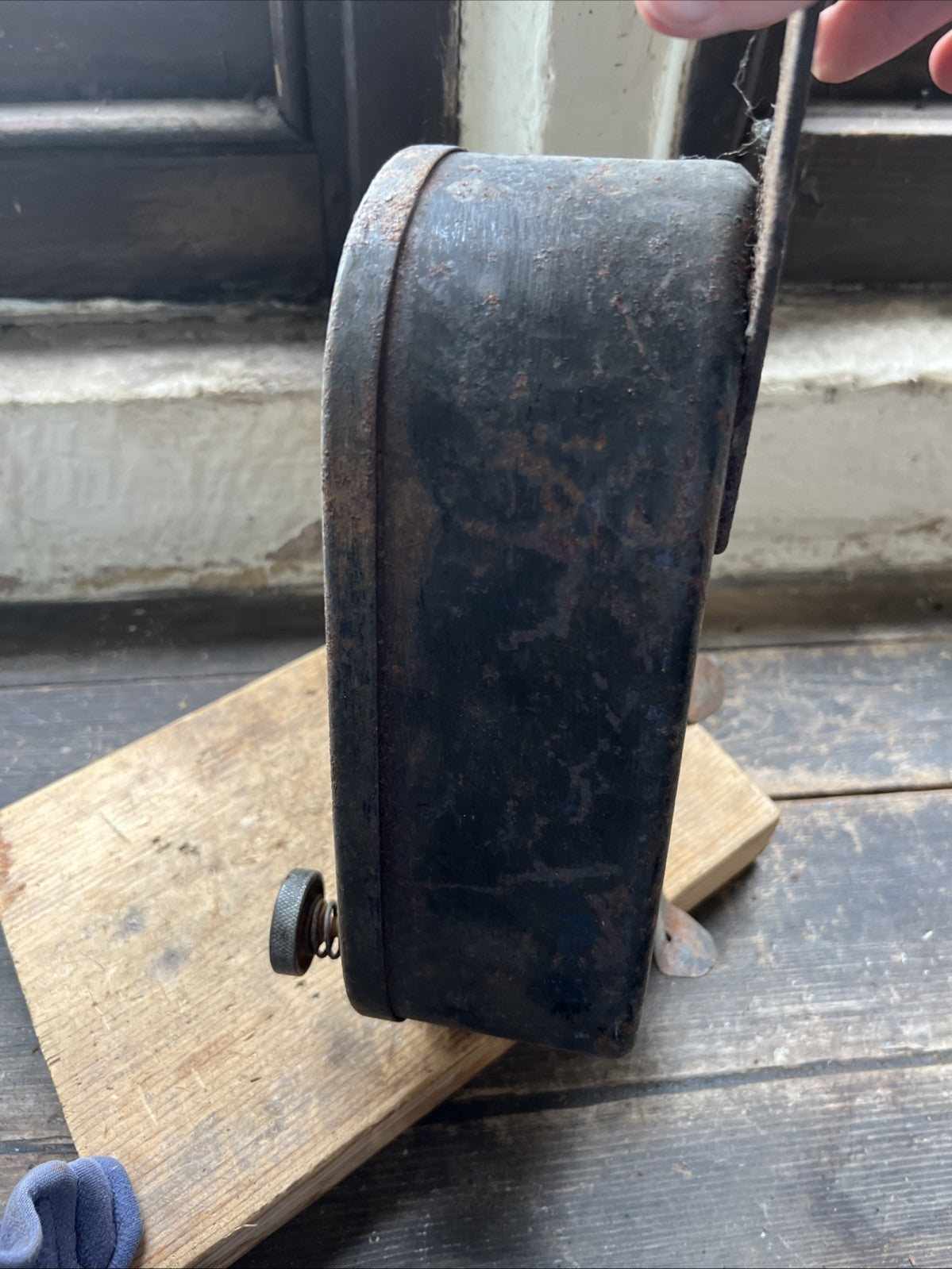 Old Rigid Frame Tool Box 3 1/4 “ Deep