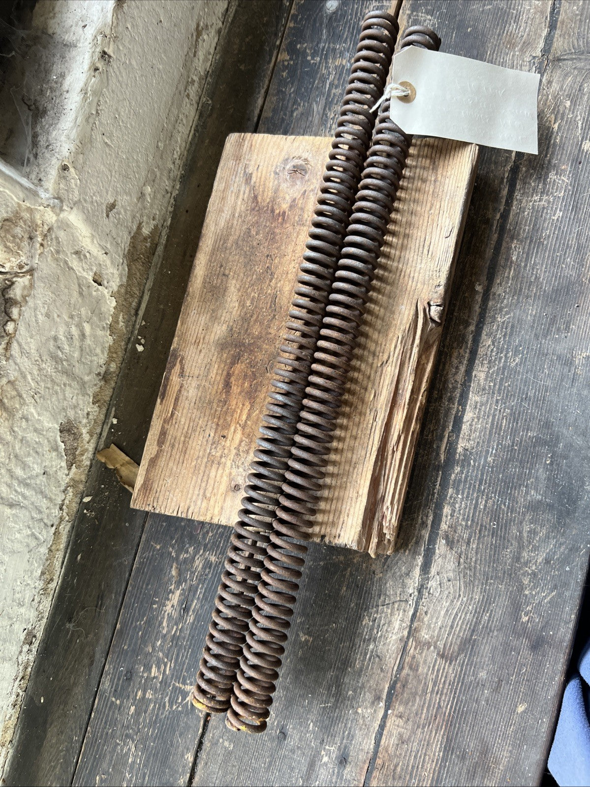 BSA C15 Internal Fork Springs Code Yellow NOS
