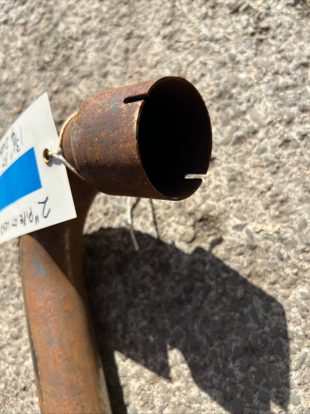 Velo viper venom swept back exhaust pipe
