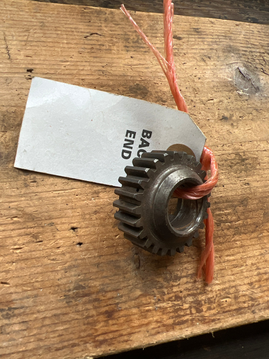 BSA Bantam 90-1692 25 Tooth 4 speed layshaft spinning gear