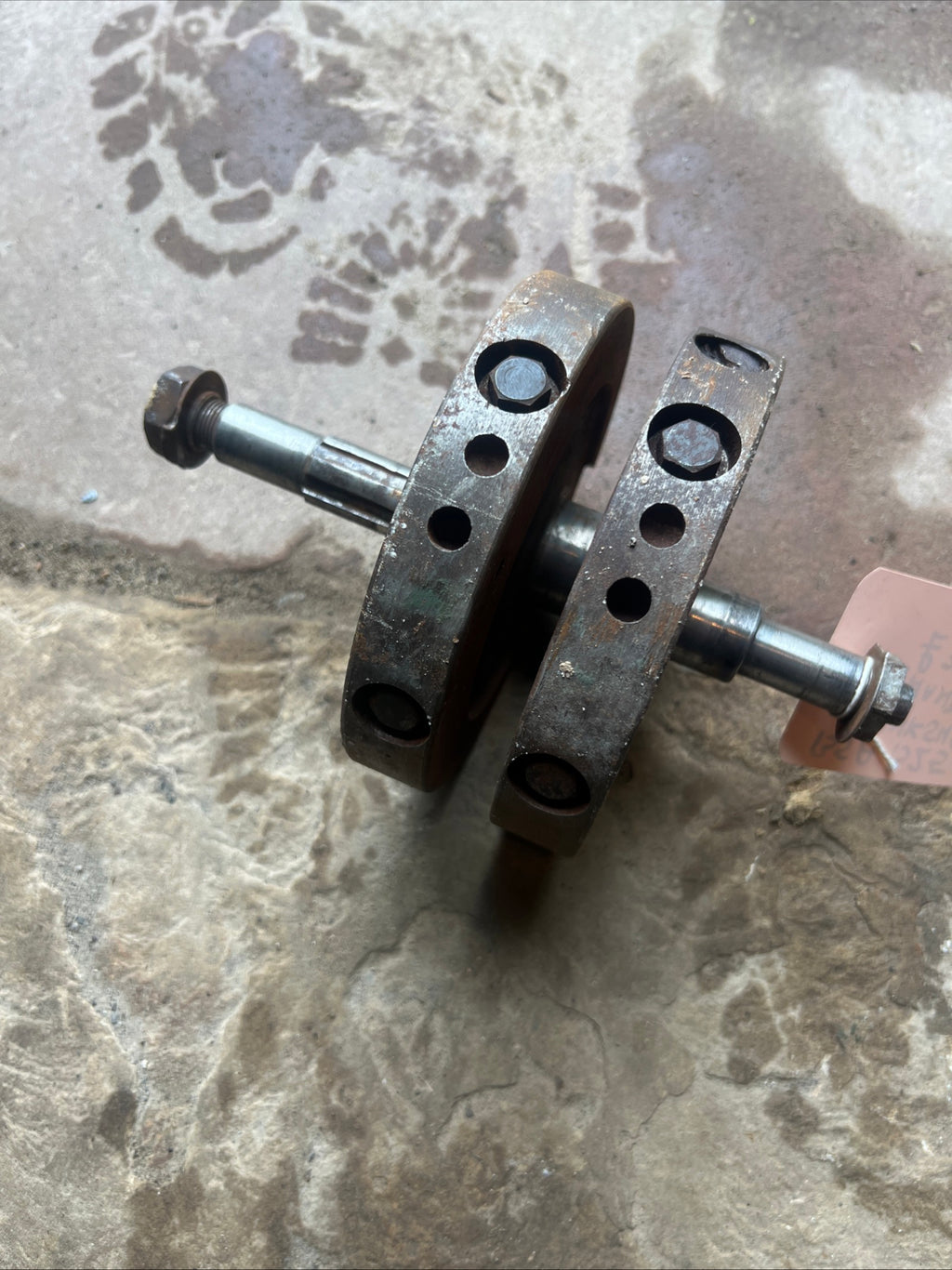 BSA B25 crank shaft