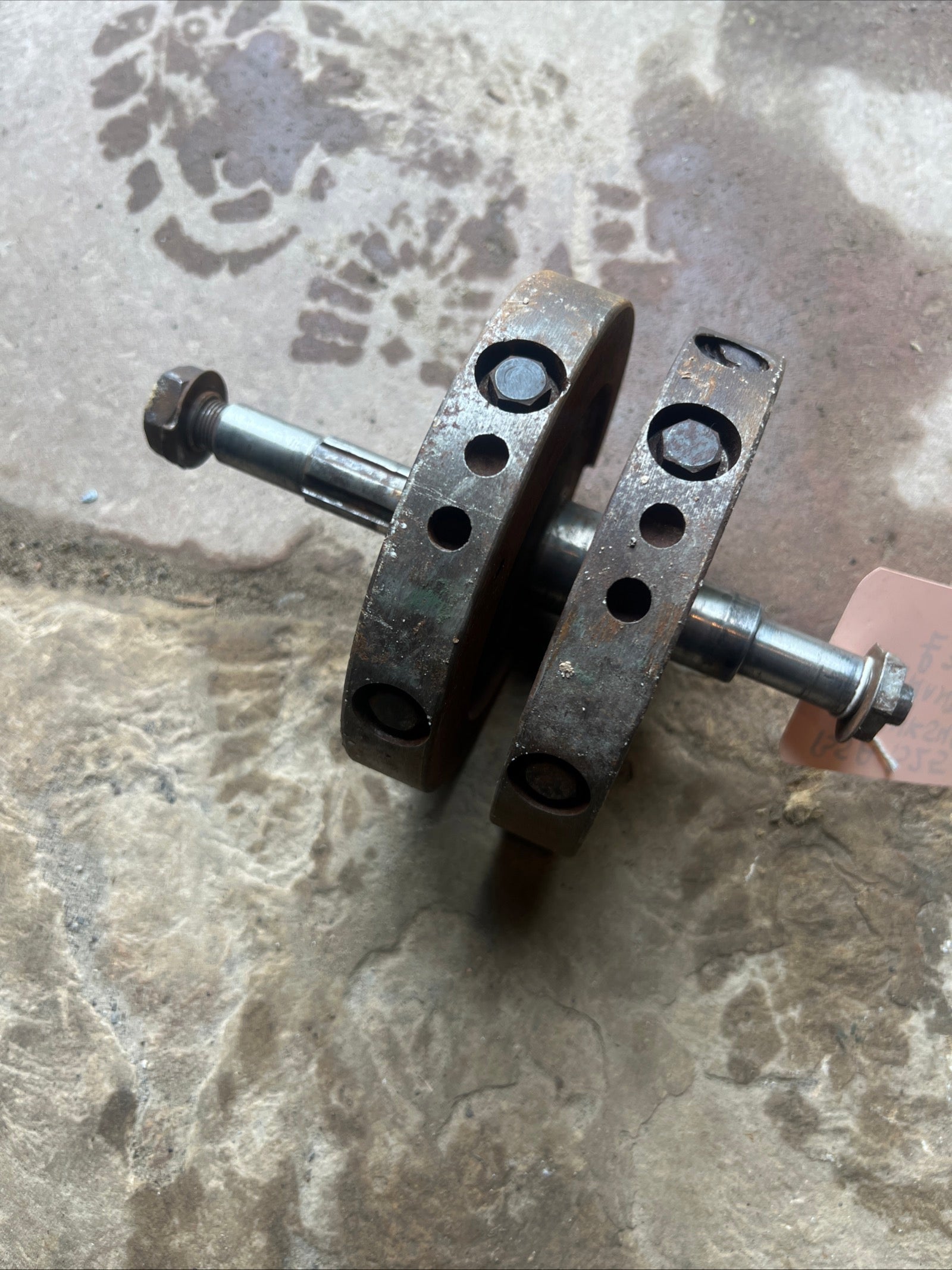 BSA B25 crank shaft