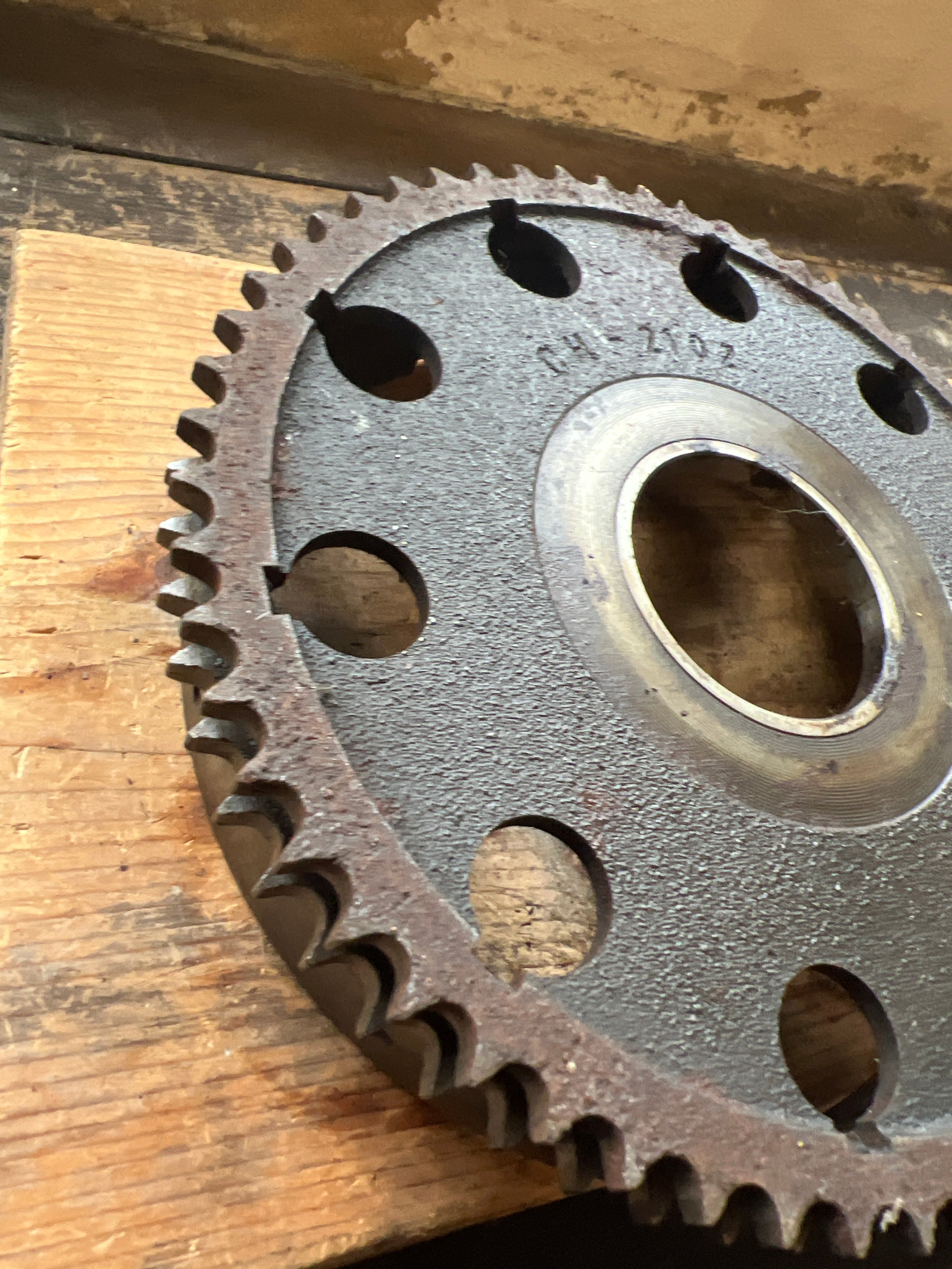 Triumph 650 unit duplex clutch sprocket