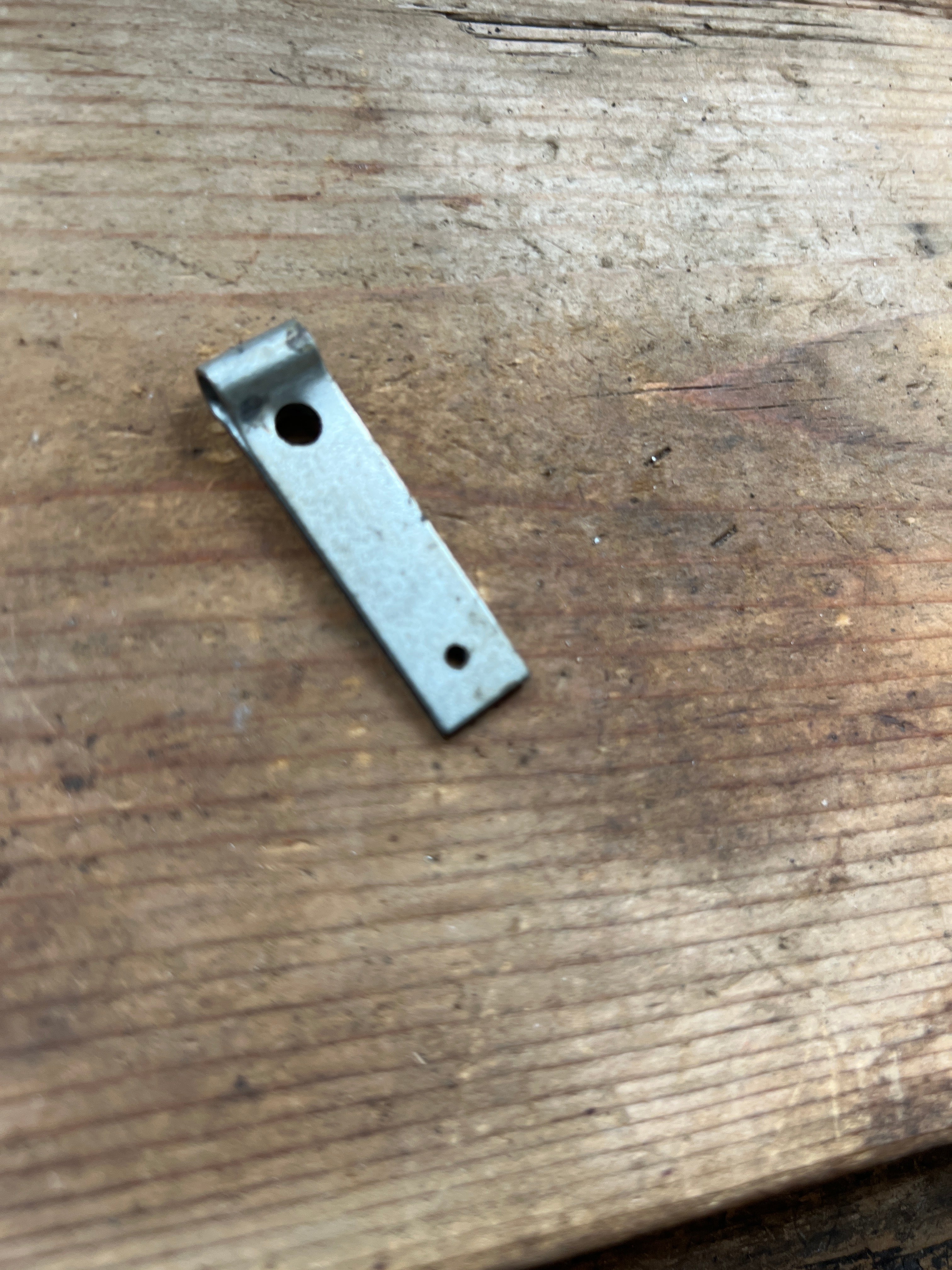 F4687 Triumph Lever for rear brake rod and stop light NOS