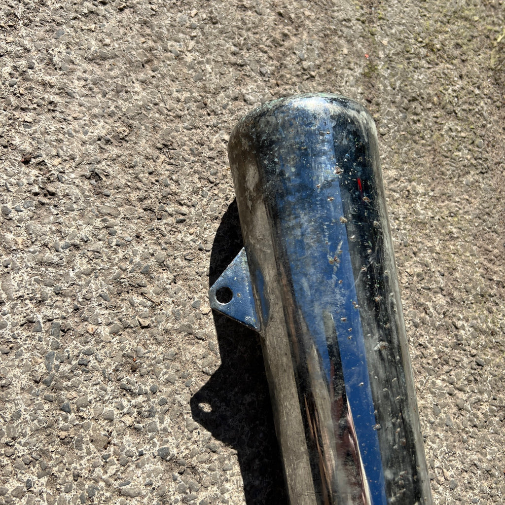 Universal megaphone silencer left hand