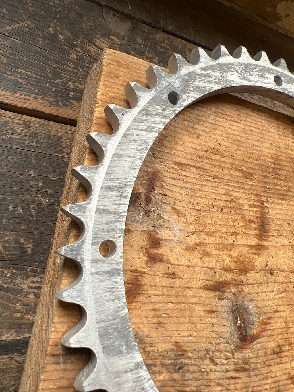 Triumph Bolt on rear sprocket 8 hole alloy NOS