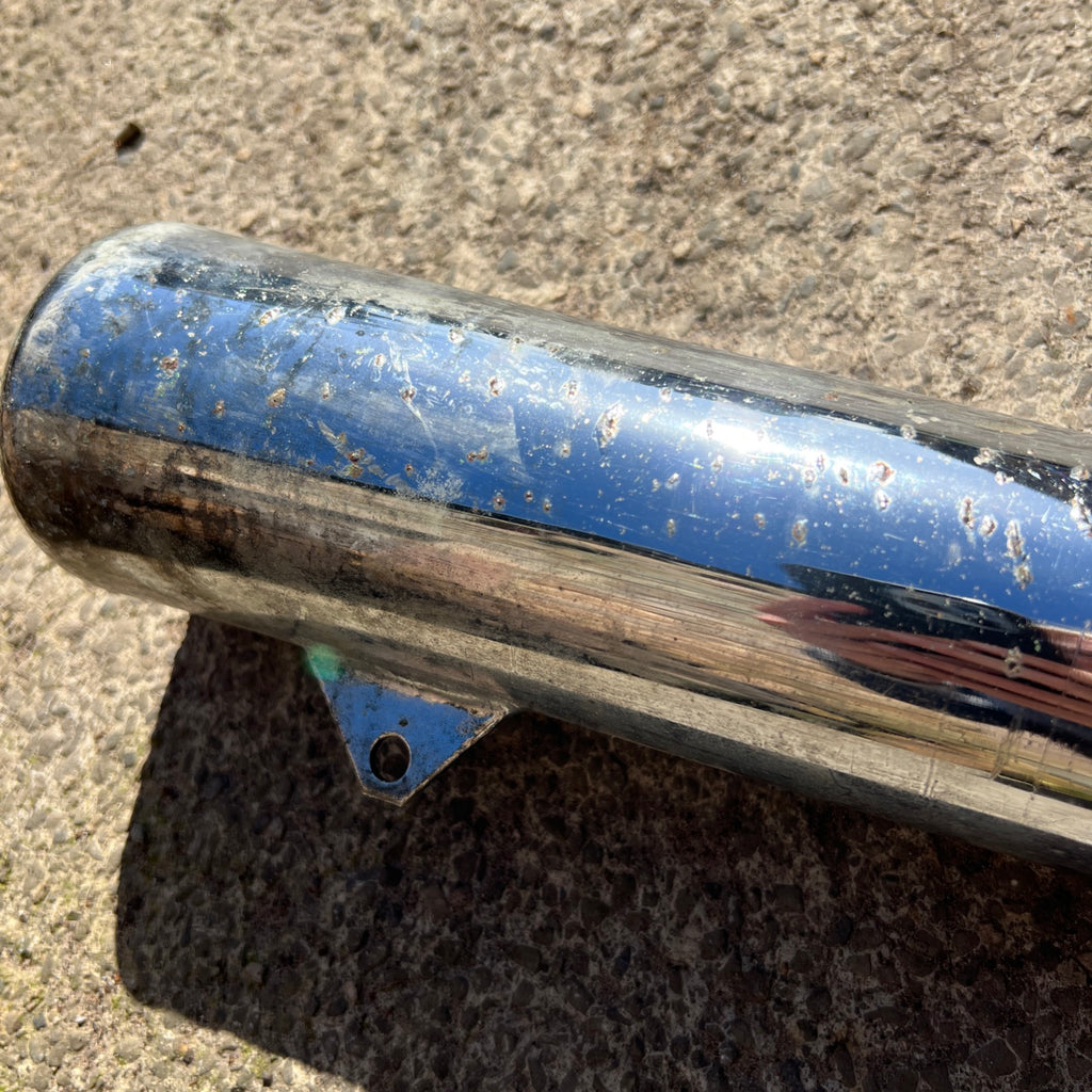 Universal megaphone silencer left hand