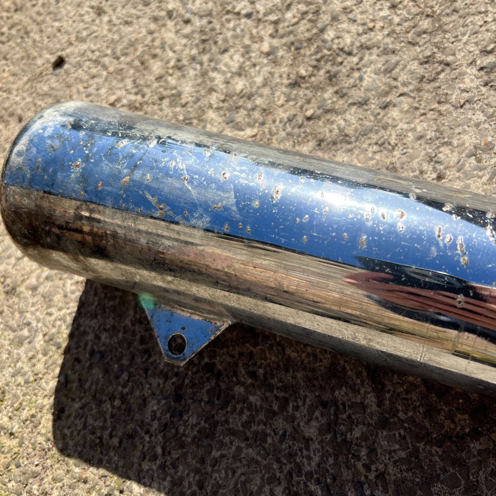 Universal megaphone silencer left hand