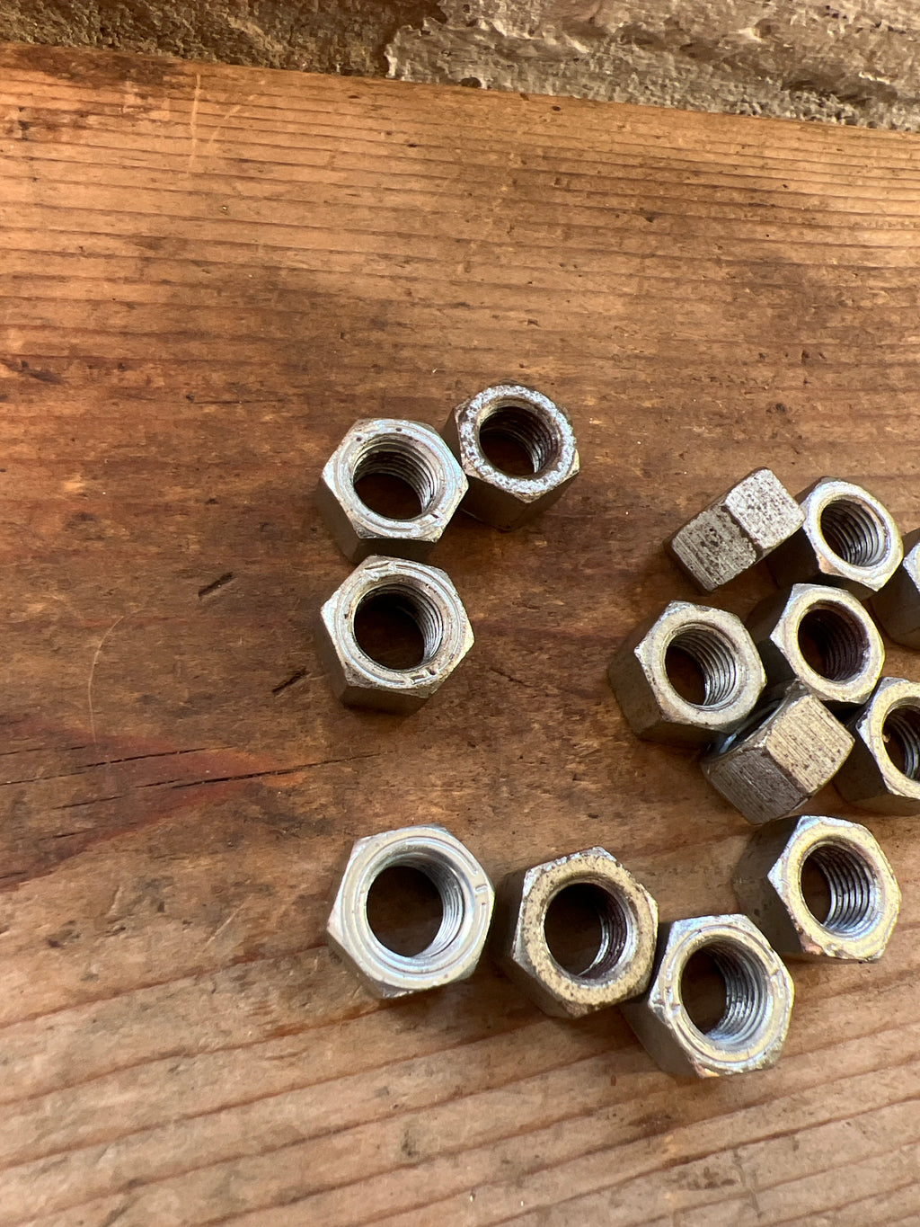 3/8” UNF nuts for BSA Triumph B25SS etc barrel studs 14-0303