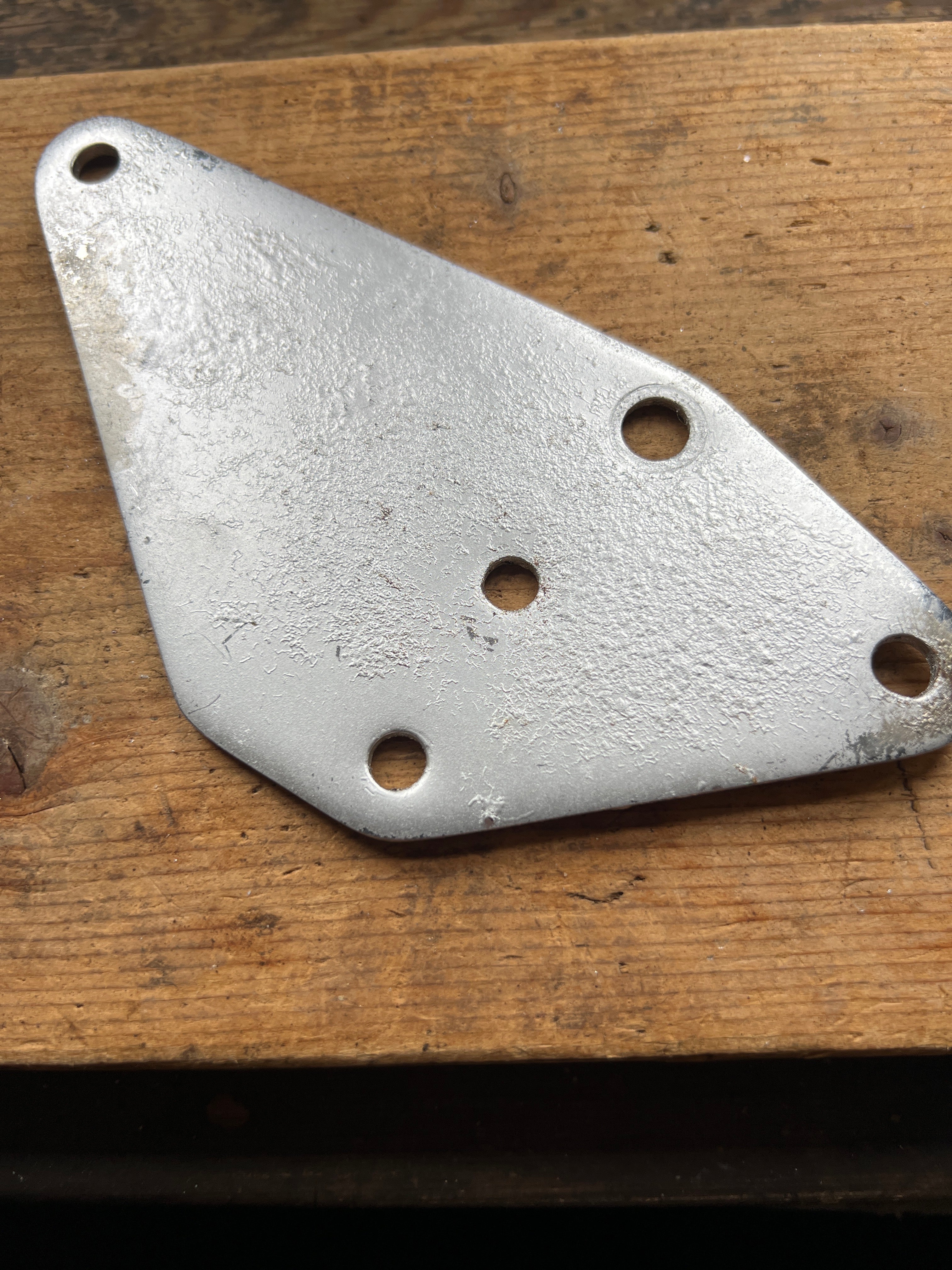 Norton commando silencer bracket