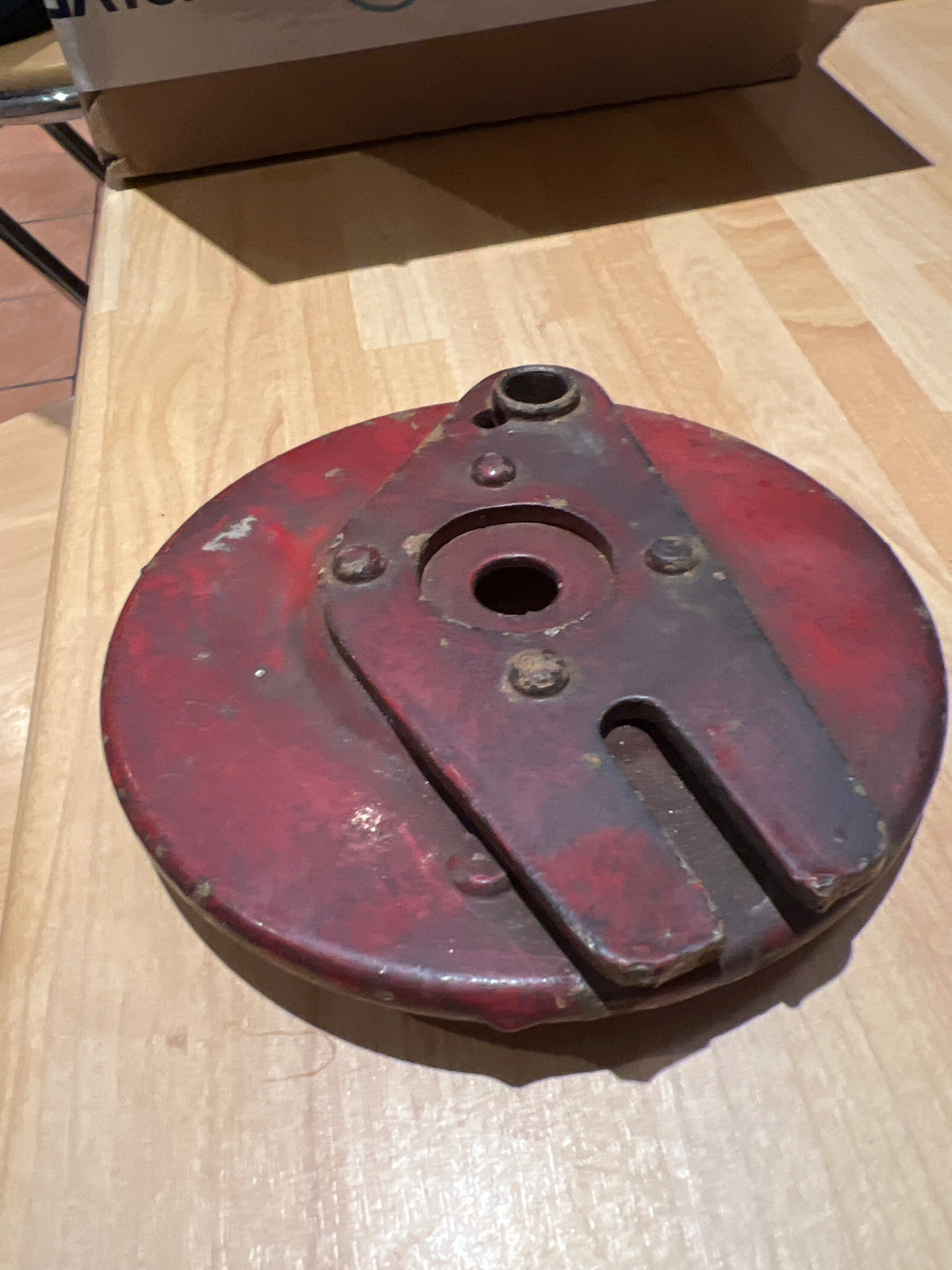 BSA Bantam D1 rear brake plate