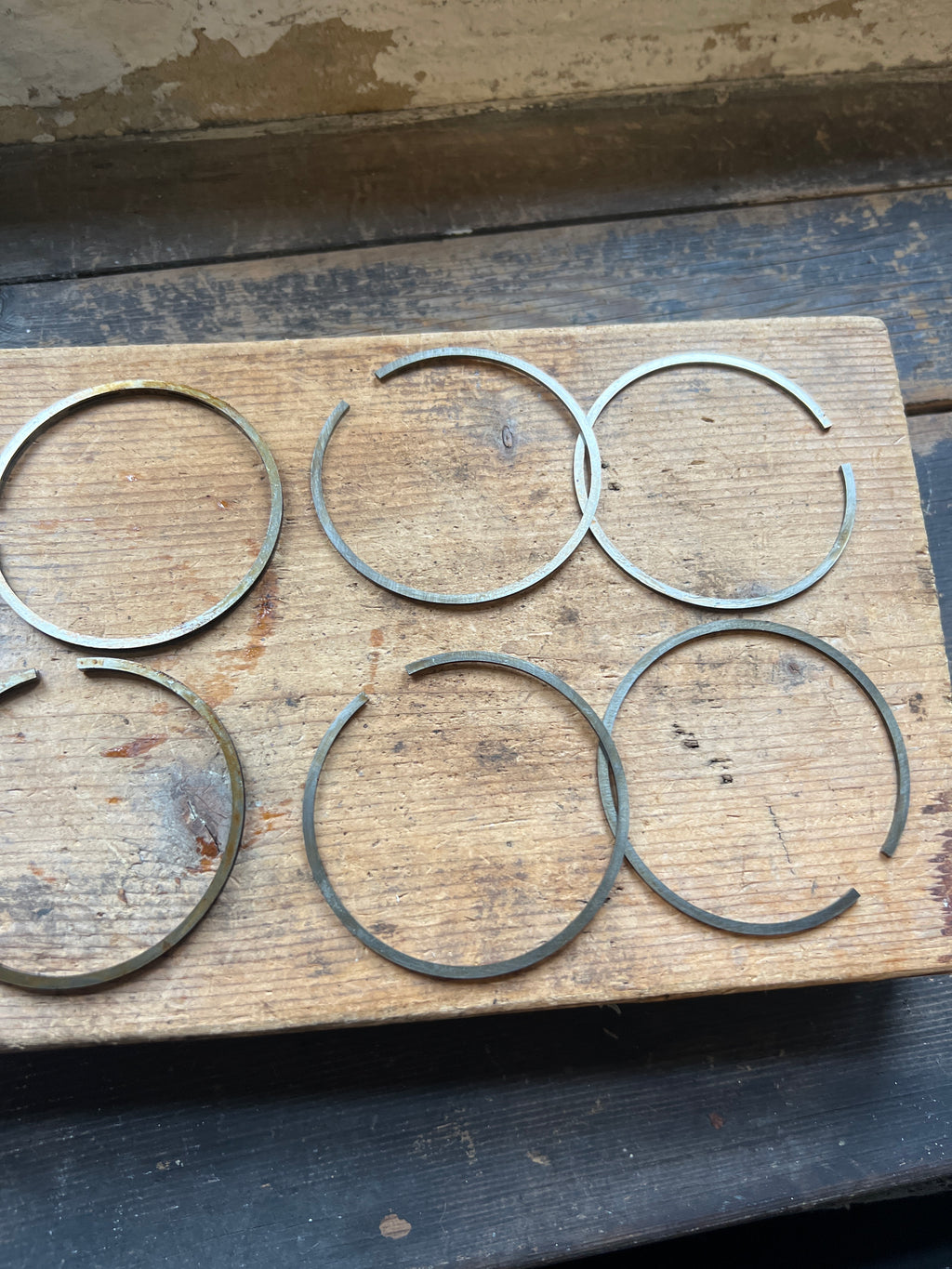 BSA A10 650 Twin + 40 Full piston ring set NOS