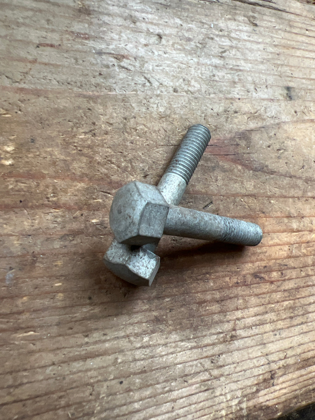 Triumph Oil in frame TR6R Rear left hand engine plate bolts New old stock