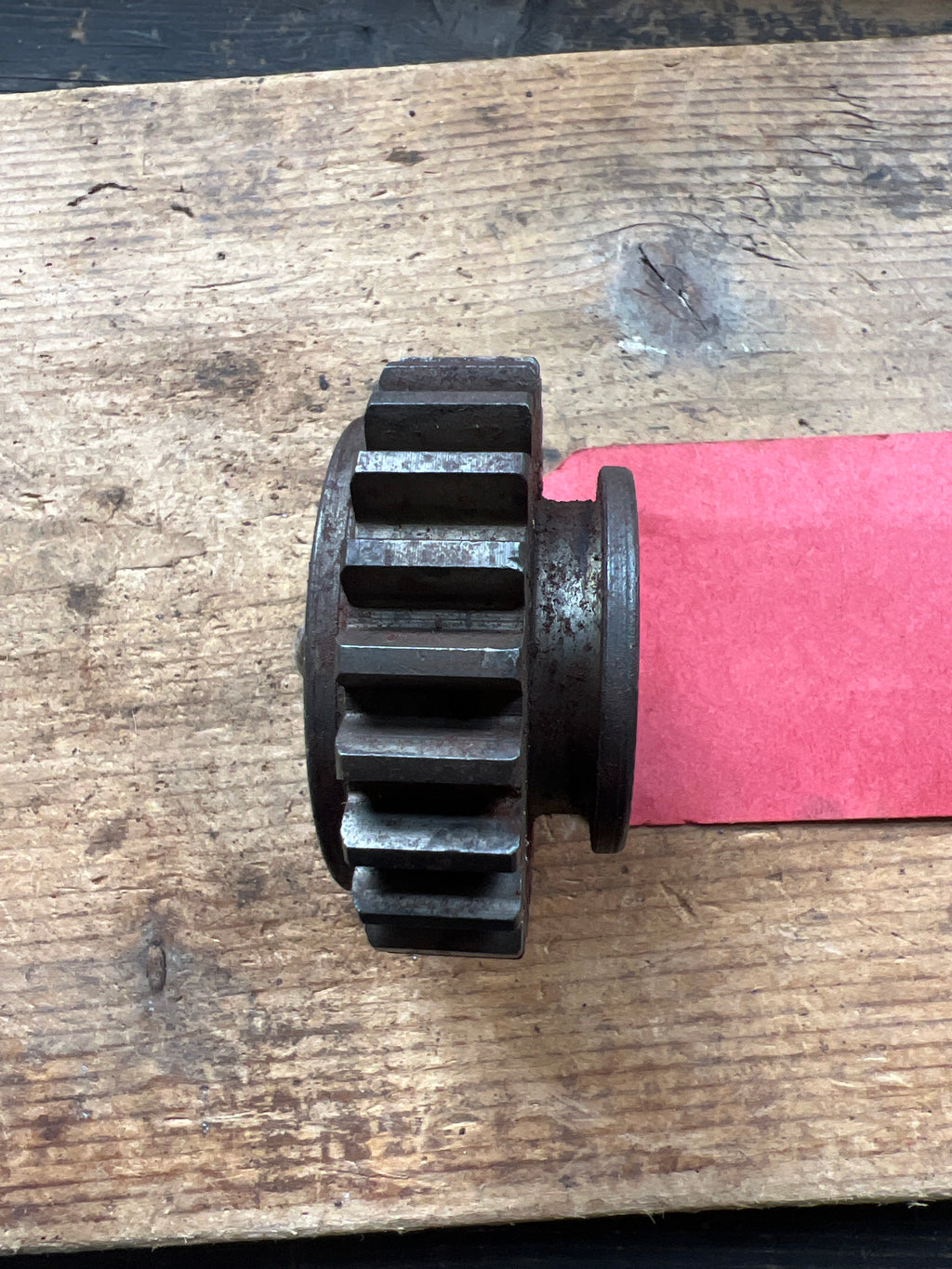 BSA BA10 plunger & A7 rigid & plunger gearbox Layshaft 3rd gear 67-3197