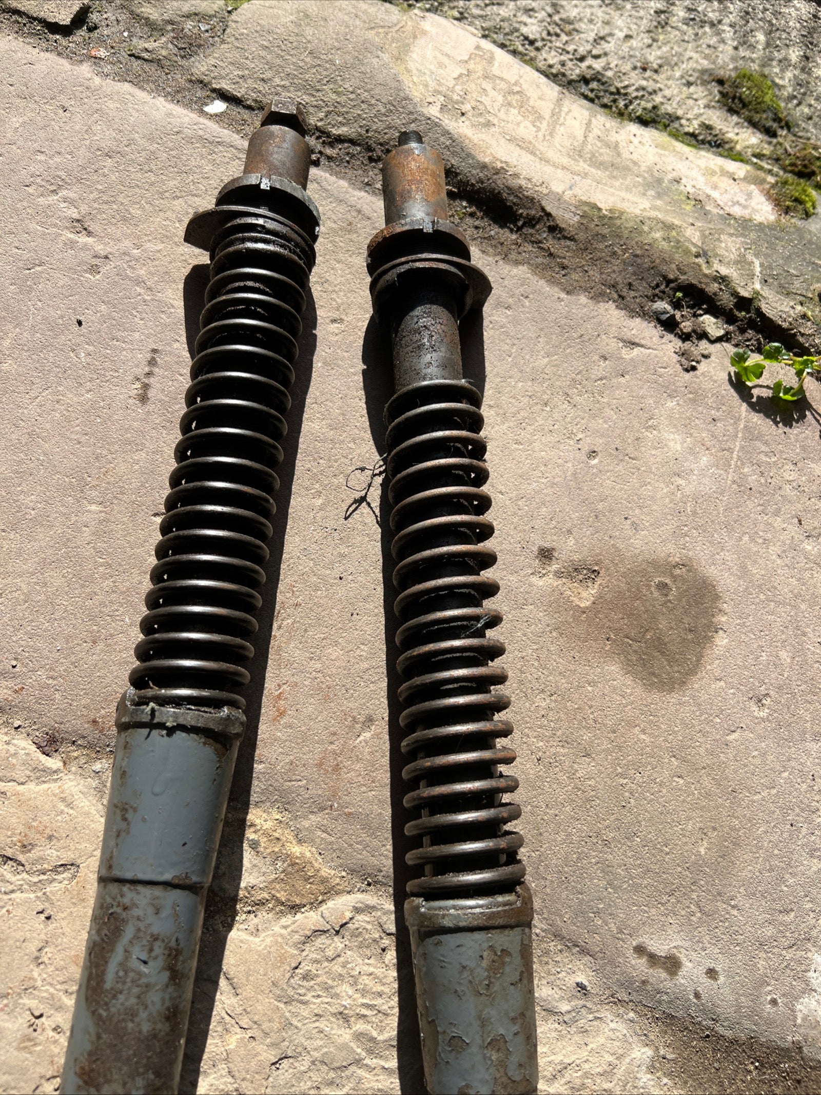 Velocette LE front fork legs used