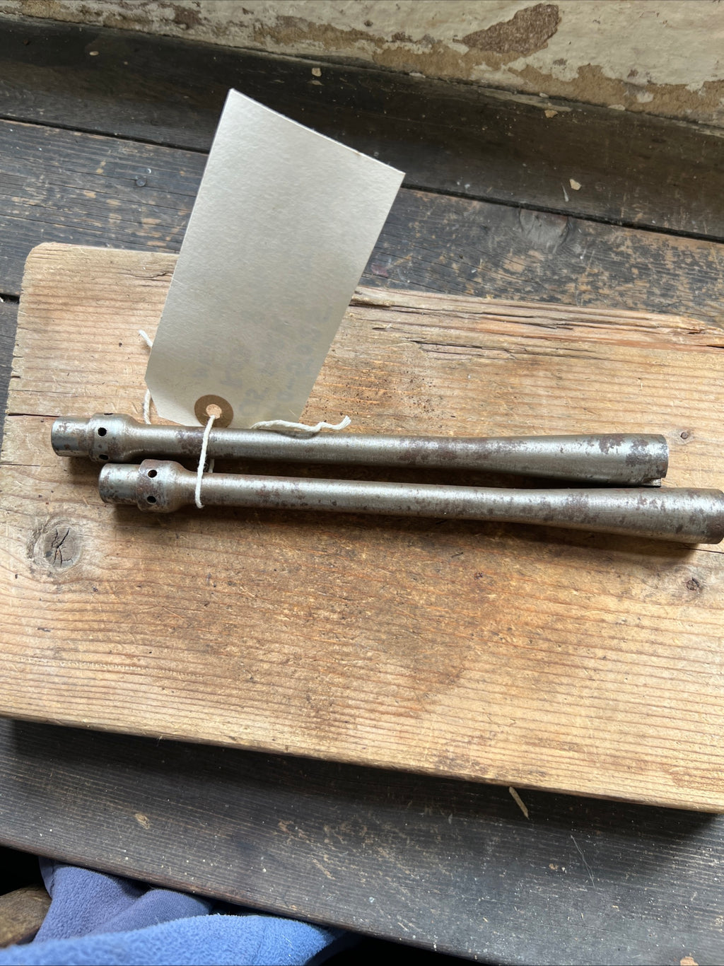 BSA C15 Fork restrictor rods pair NOS