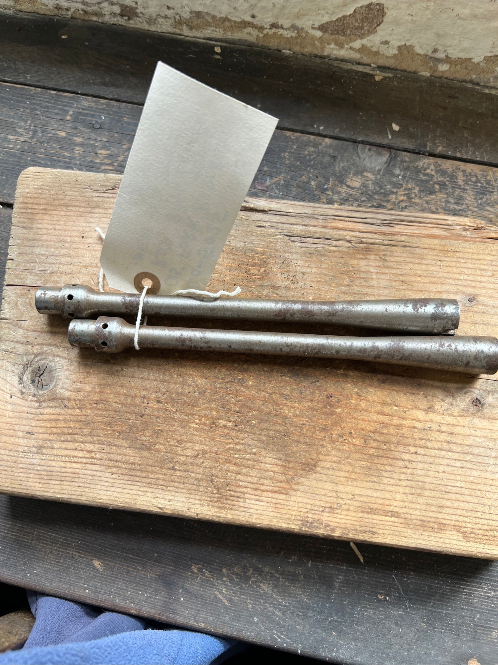 BSA C15 Fork restrictor rods pair NOS