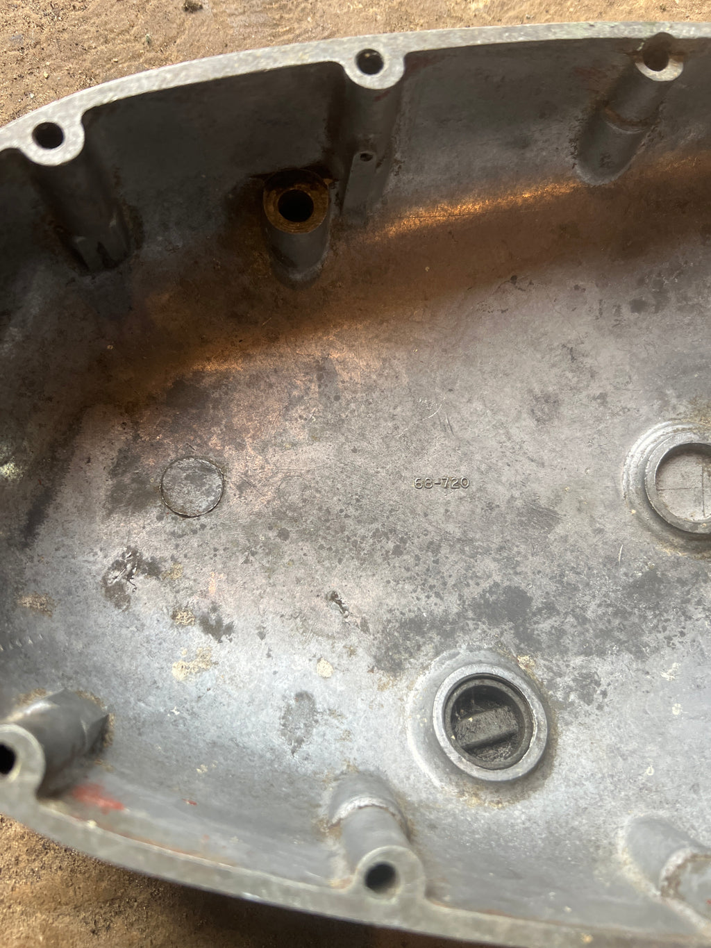 BSA A65 clutch cover 68-720