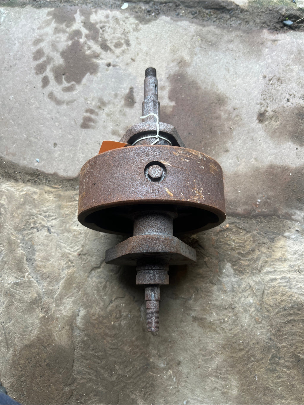 BSA A50 crankshaft with flywheel used