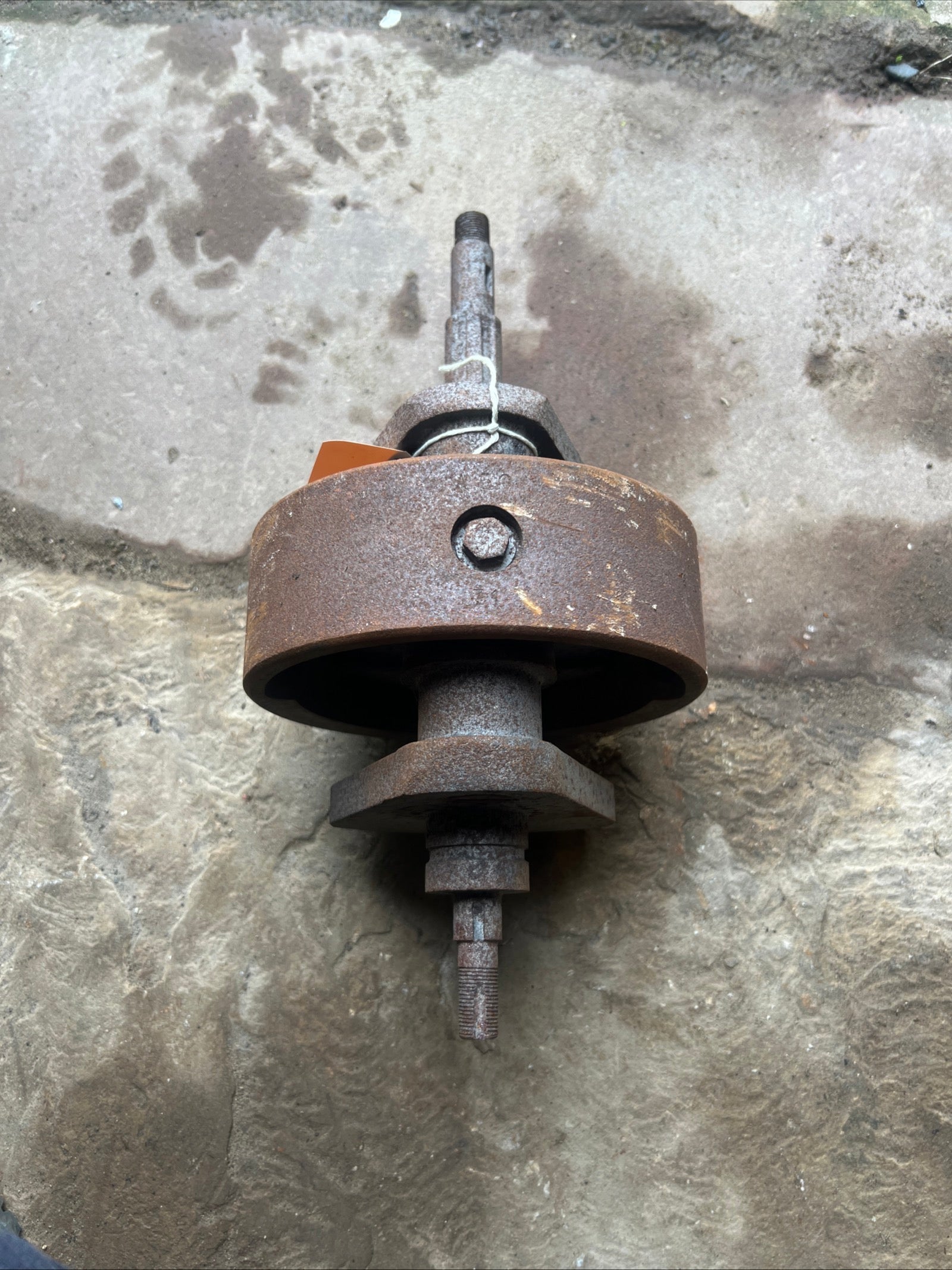 BSA A50 crankshaft with flywheel used
