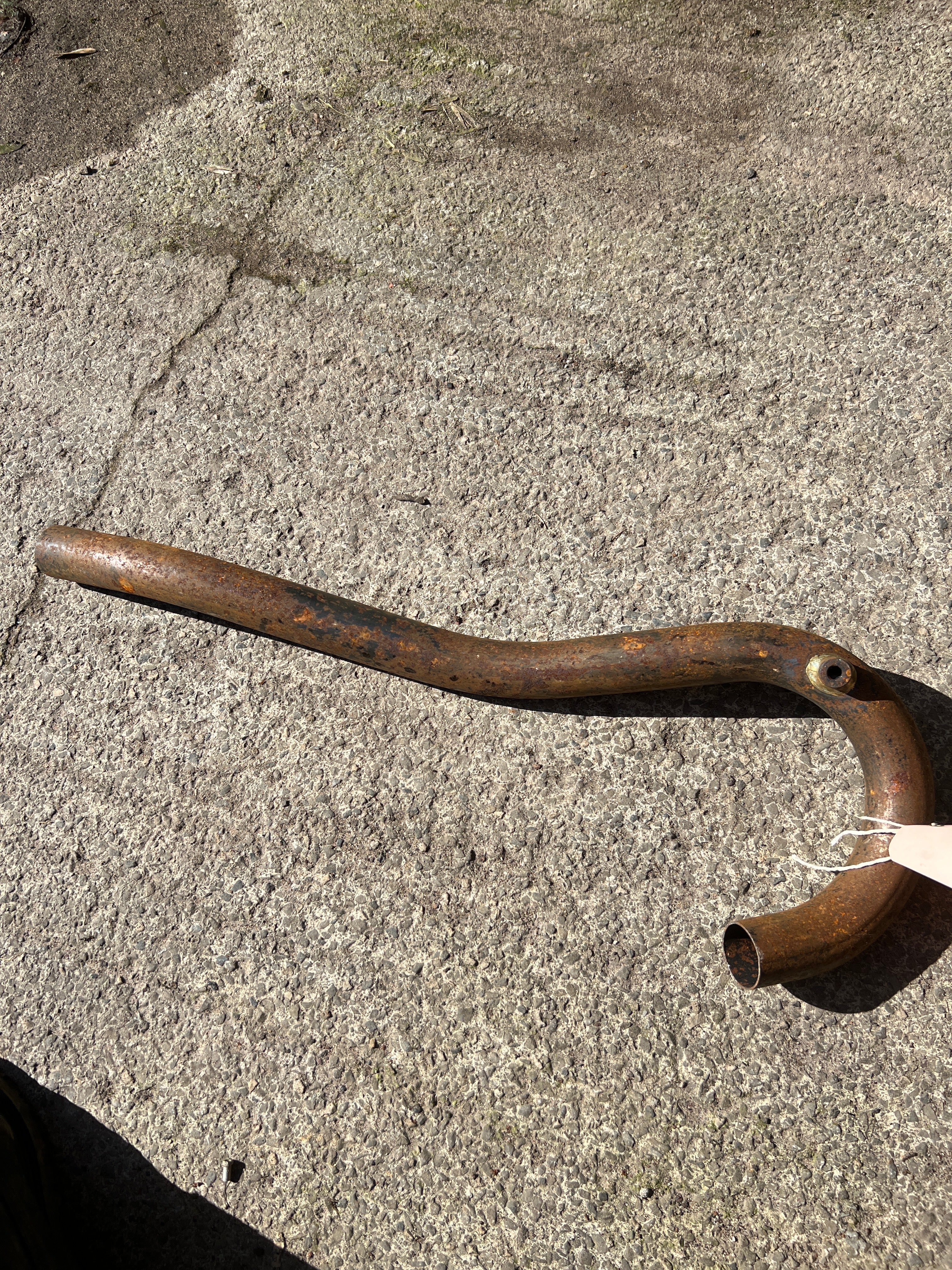 BSA B78 C15T C15S 1959 exhaust pipe