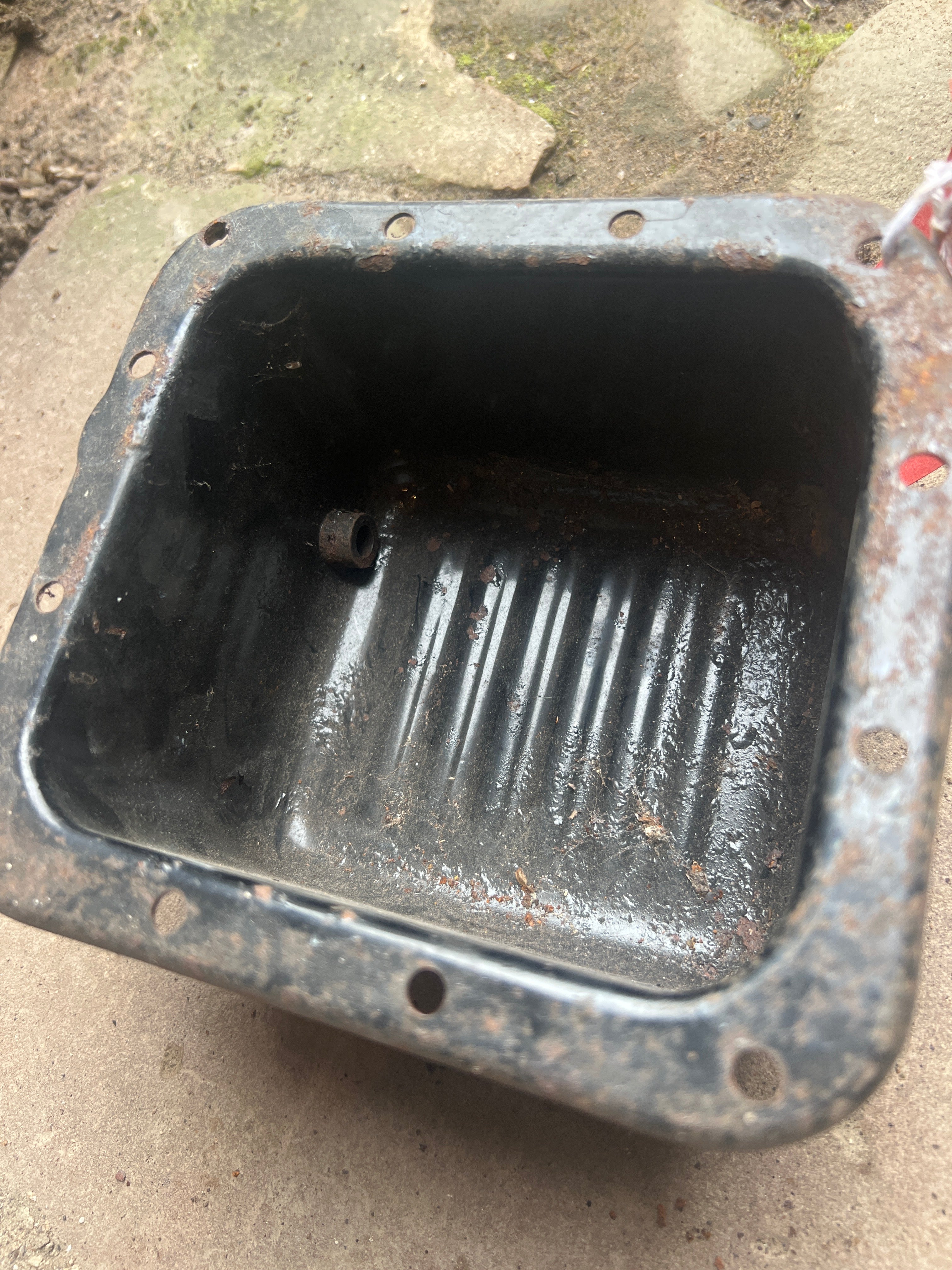 Triumph Tigress BSA Sunbeam 76-220 sump pan NOS