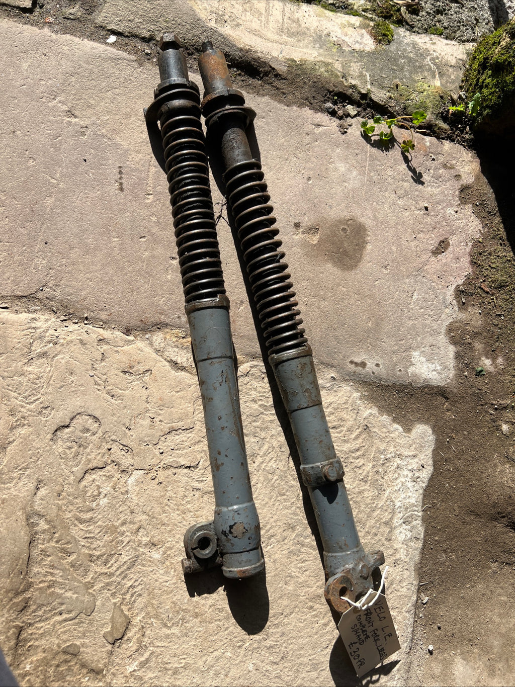 Velocette LE front fork legs used