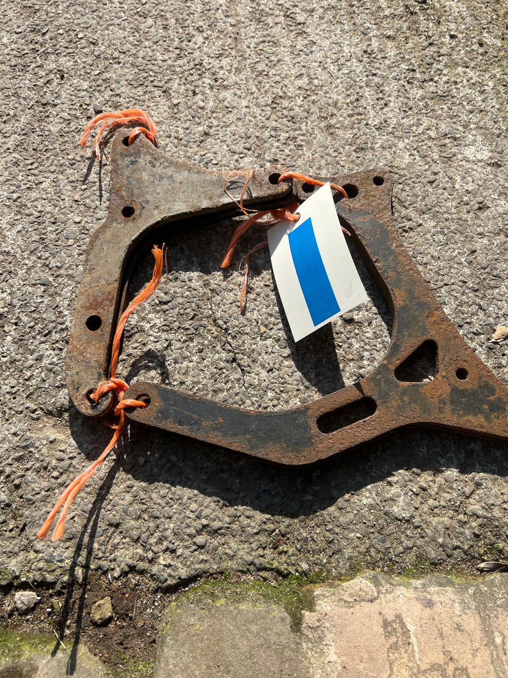 BSA A7 A10 swinging arm complete set of rear engine plates