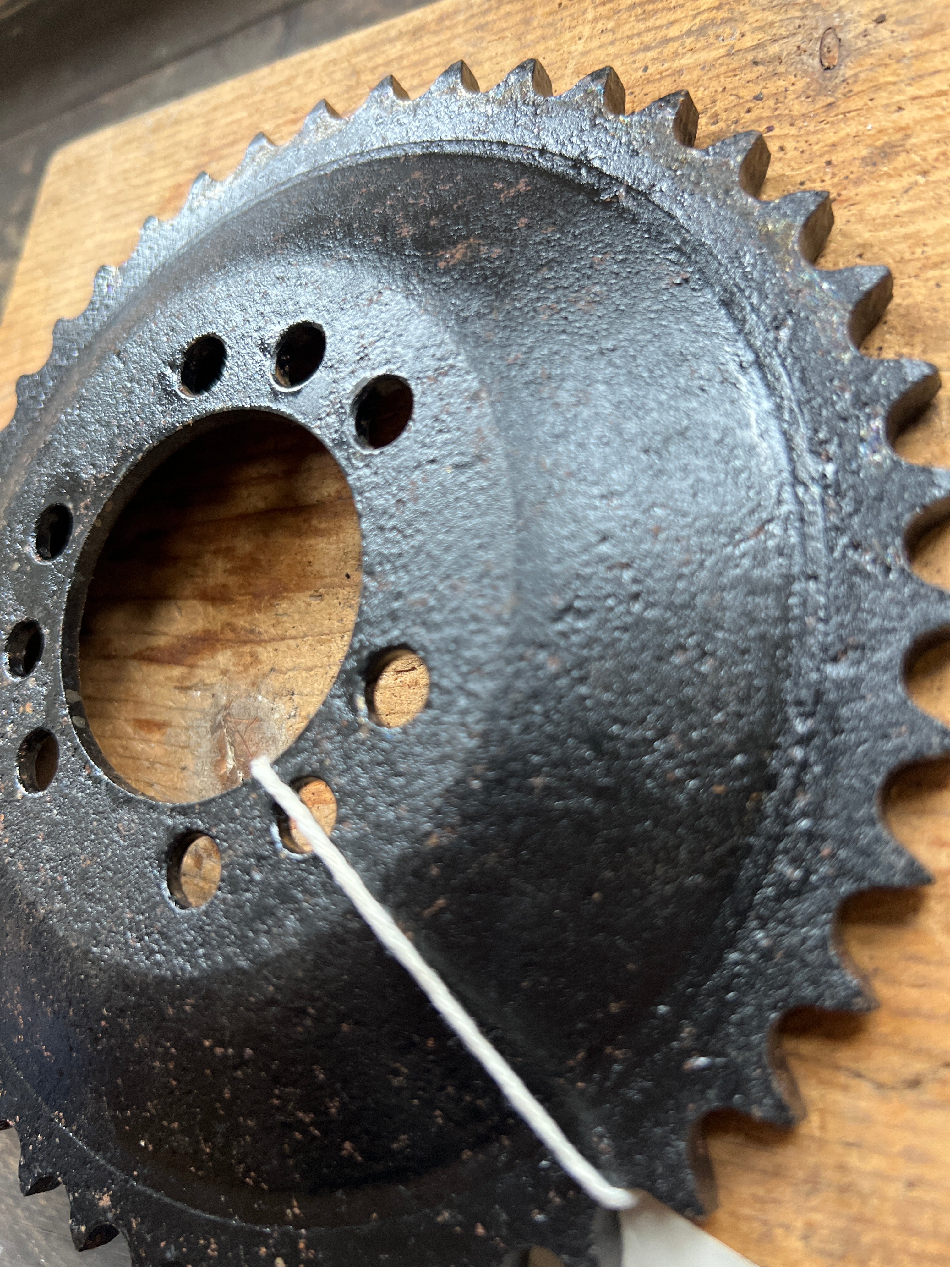 BSA C11 Dished rear sprocket 9 hole 42 Tooth