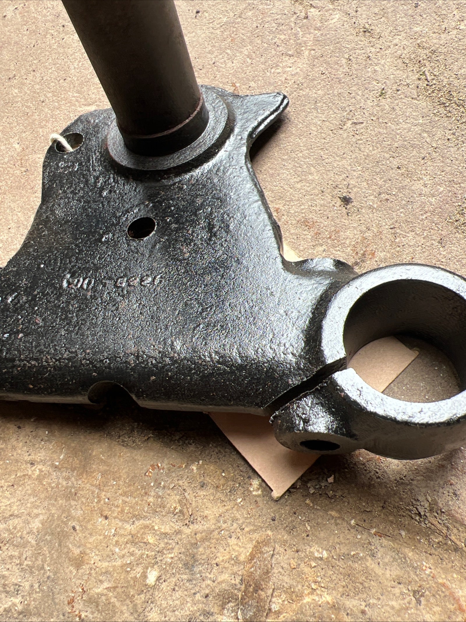 90-5226 Bantam swinging arm type lightweight lower fork yoke