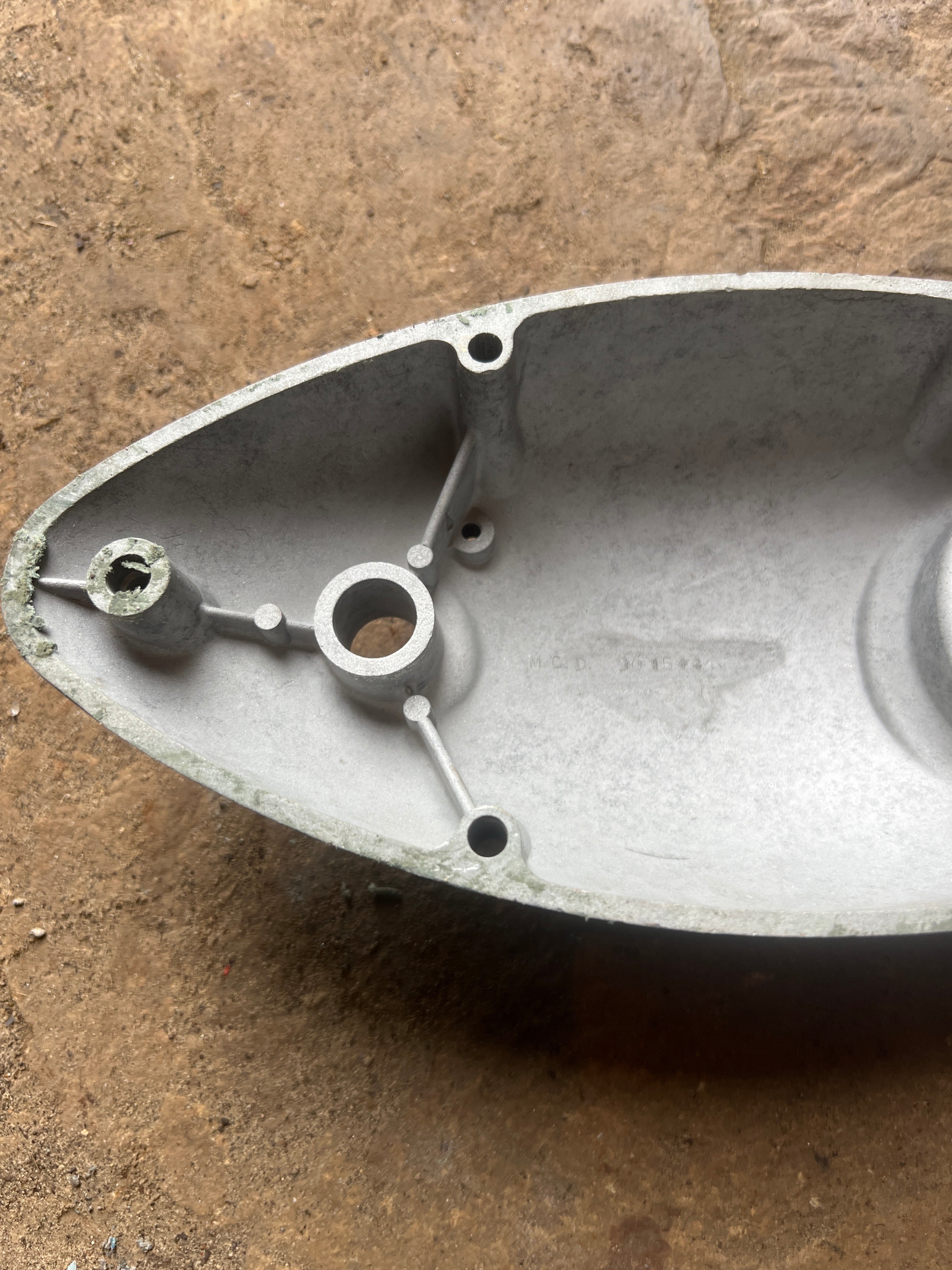 BSA bantam early points on clutch cover 90-1544