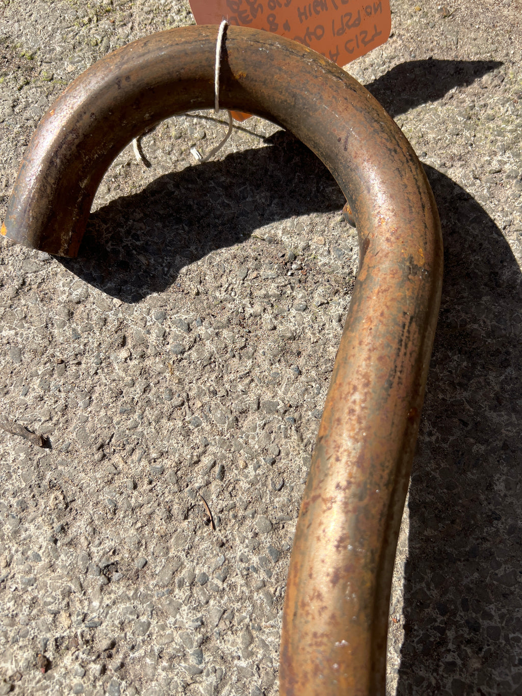 BSA B78 C15T C15S 1959 exhaust pipe