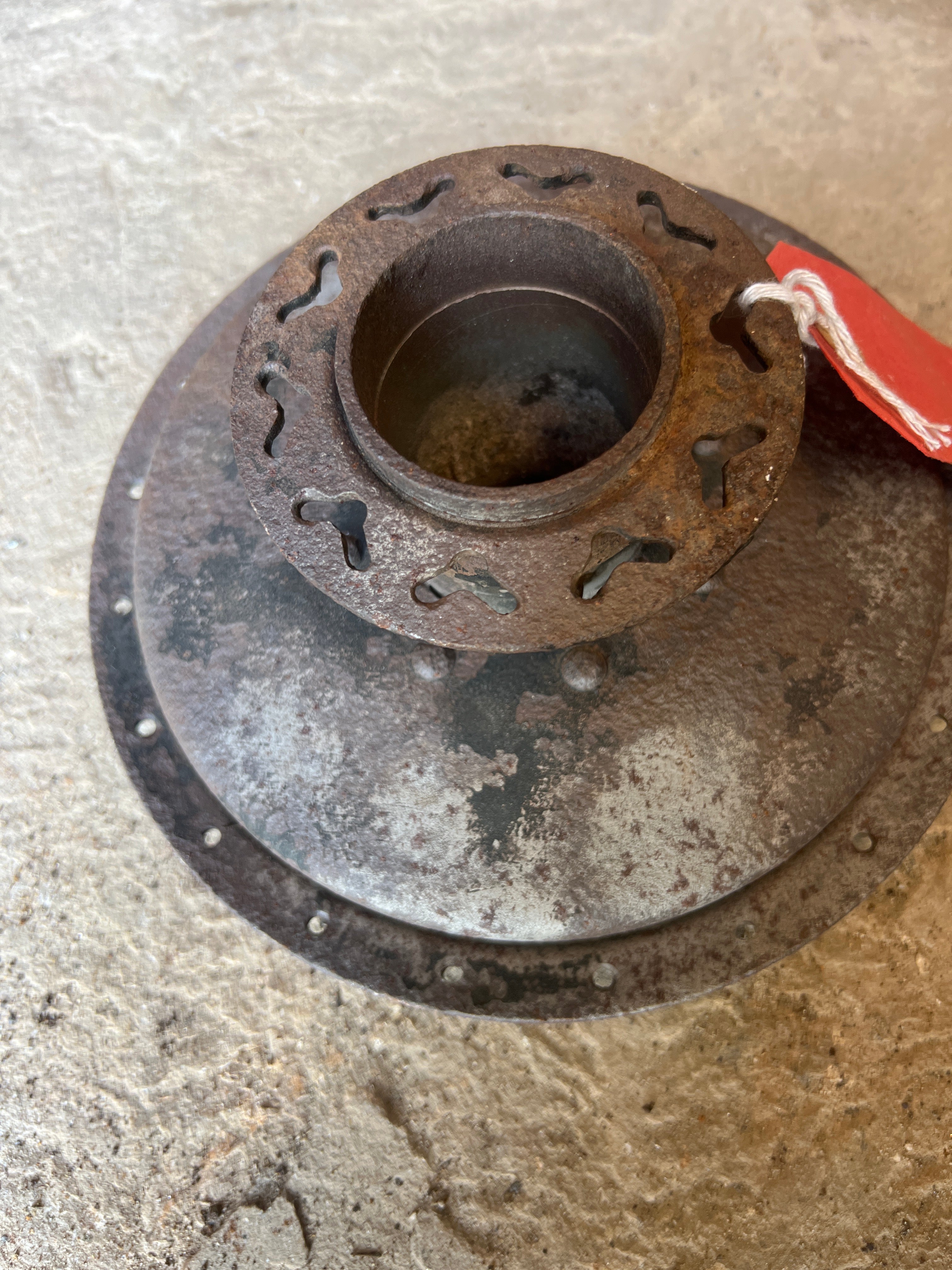BSA 7” single sided front hub