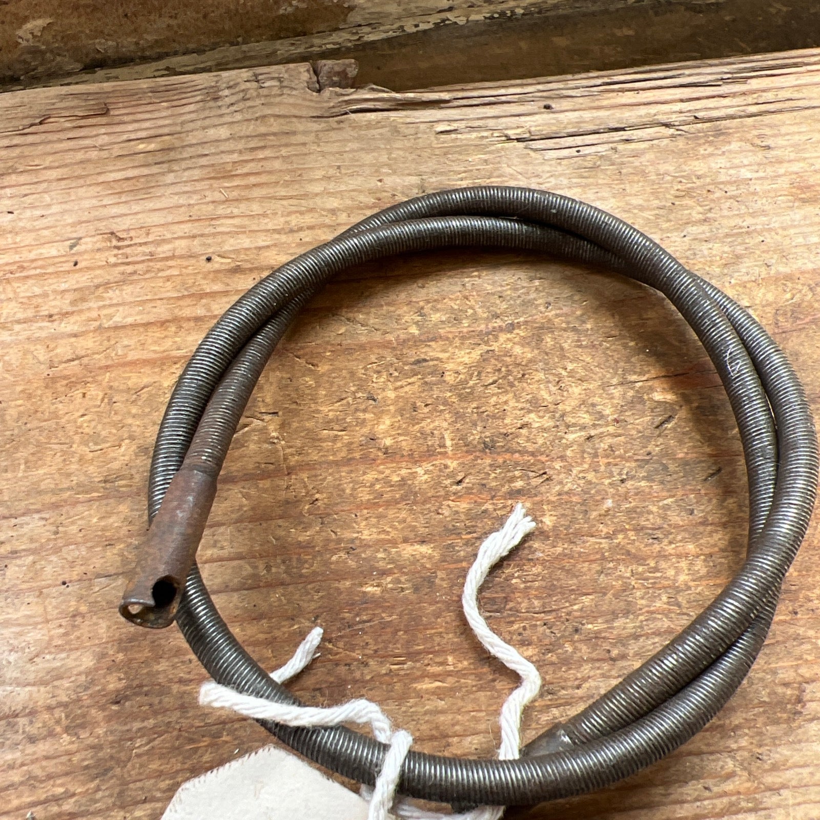 Pre war girder fork inner speedo cable