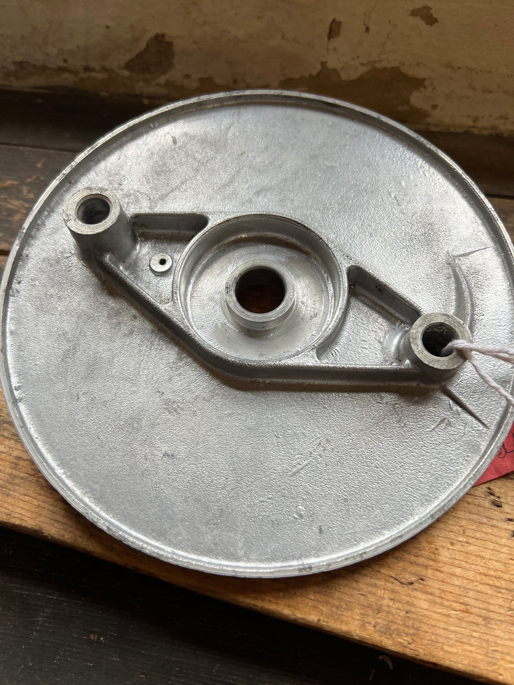 Triumph 3TA 5TA T100 front brake plate 7” NOS