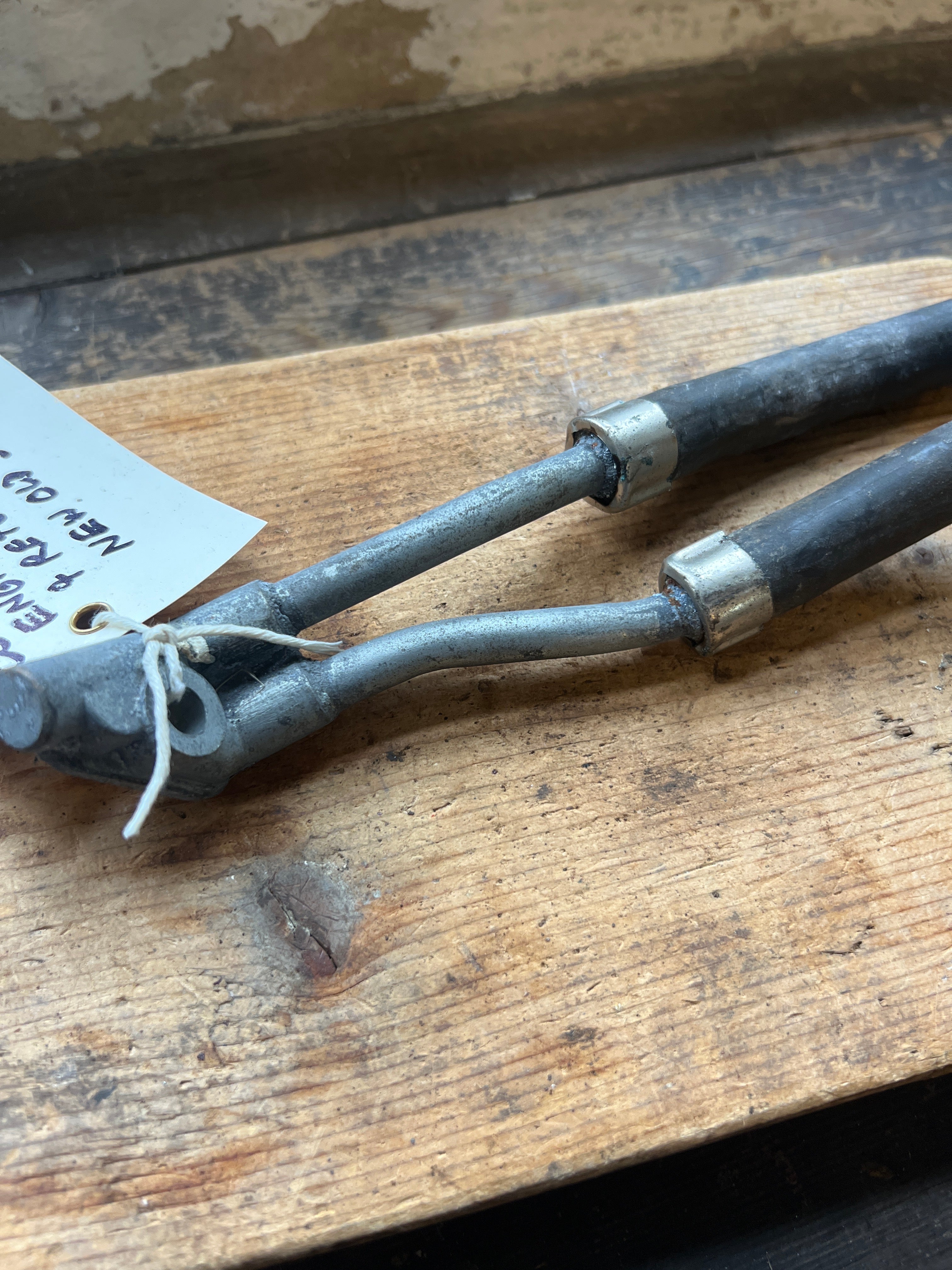 Norton Twin commando etc engine oil feed & return