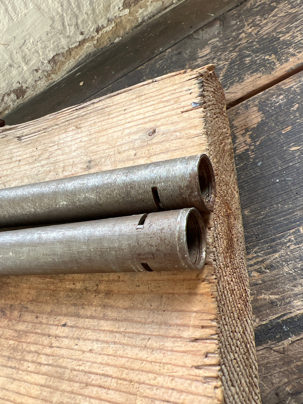 BSA A65 1967 pre oil fork damper tubes 11” long 41-5124