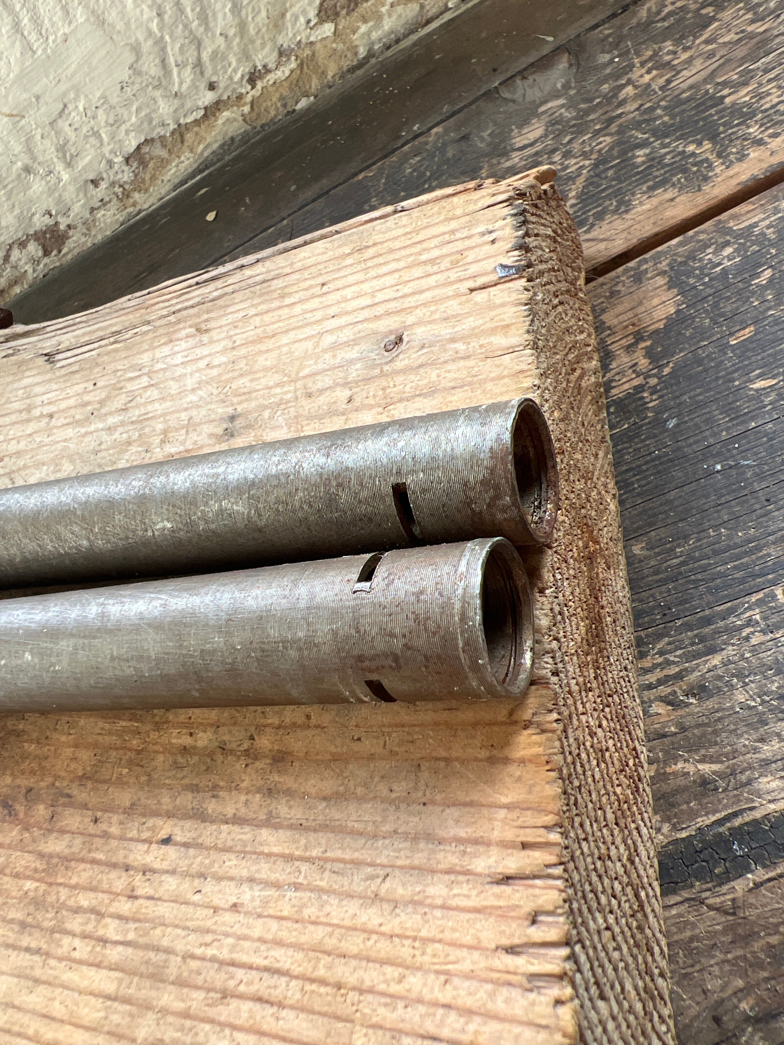 BSA A65 1967 pre oil fork damper tubes 11” long 41-5124