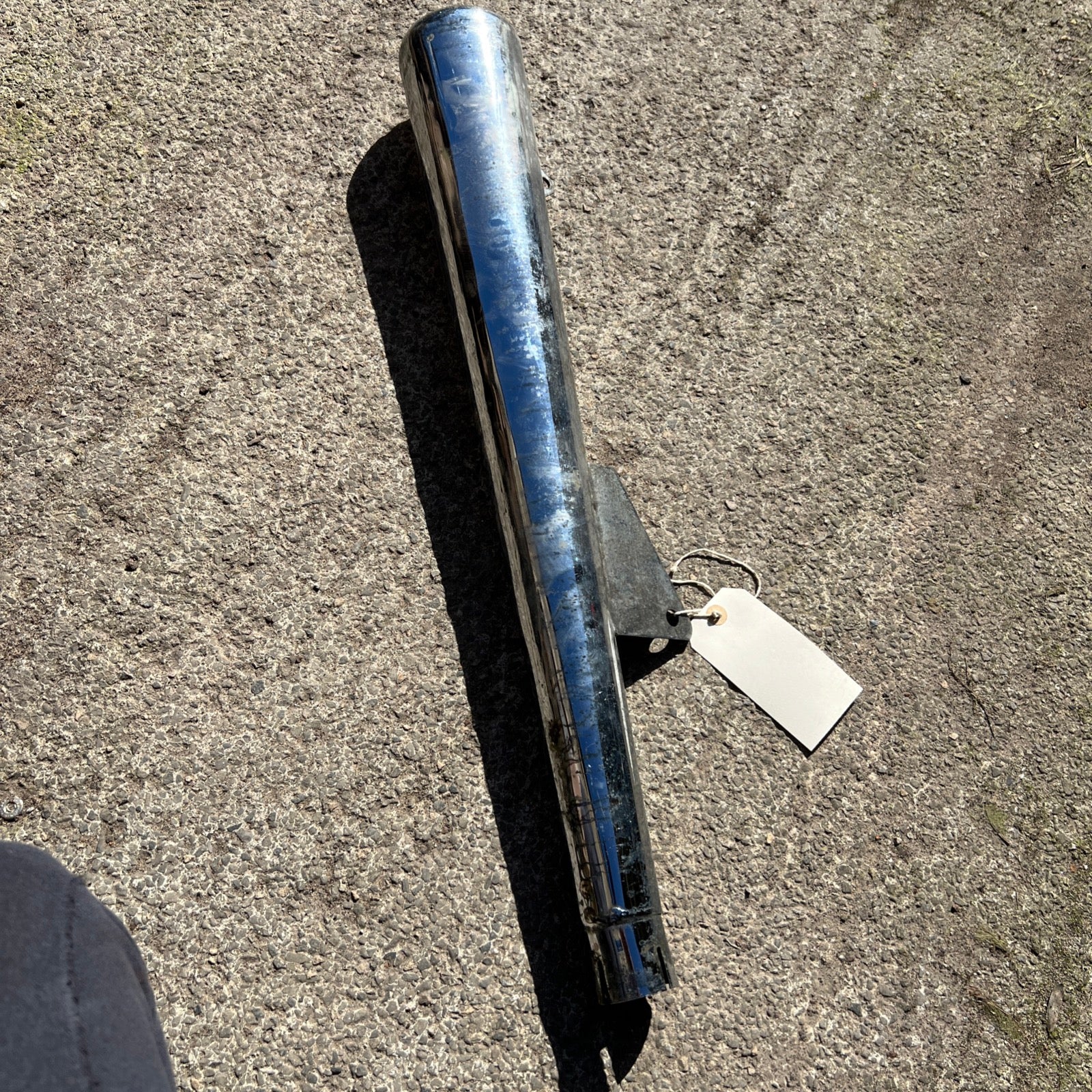 Universal megaphone silencer left hand