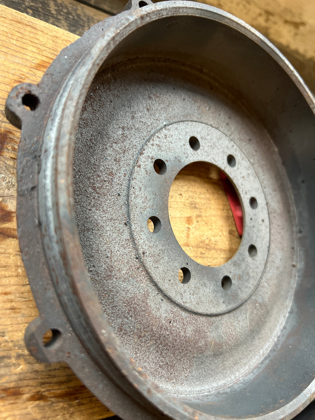 W3585 Triumph 500/650 bolt on rear hub 8 Bolt