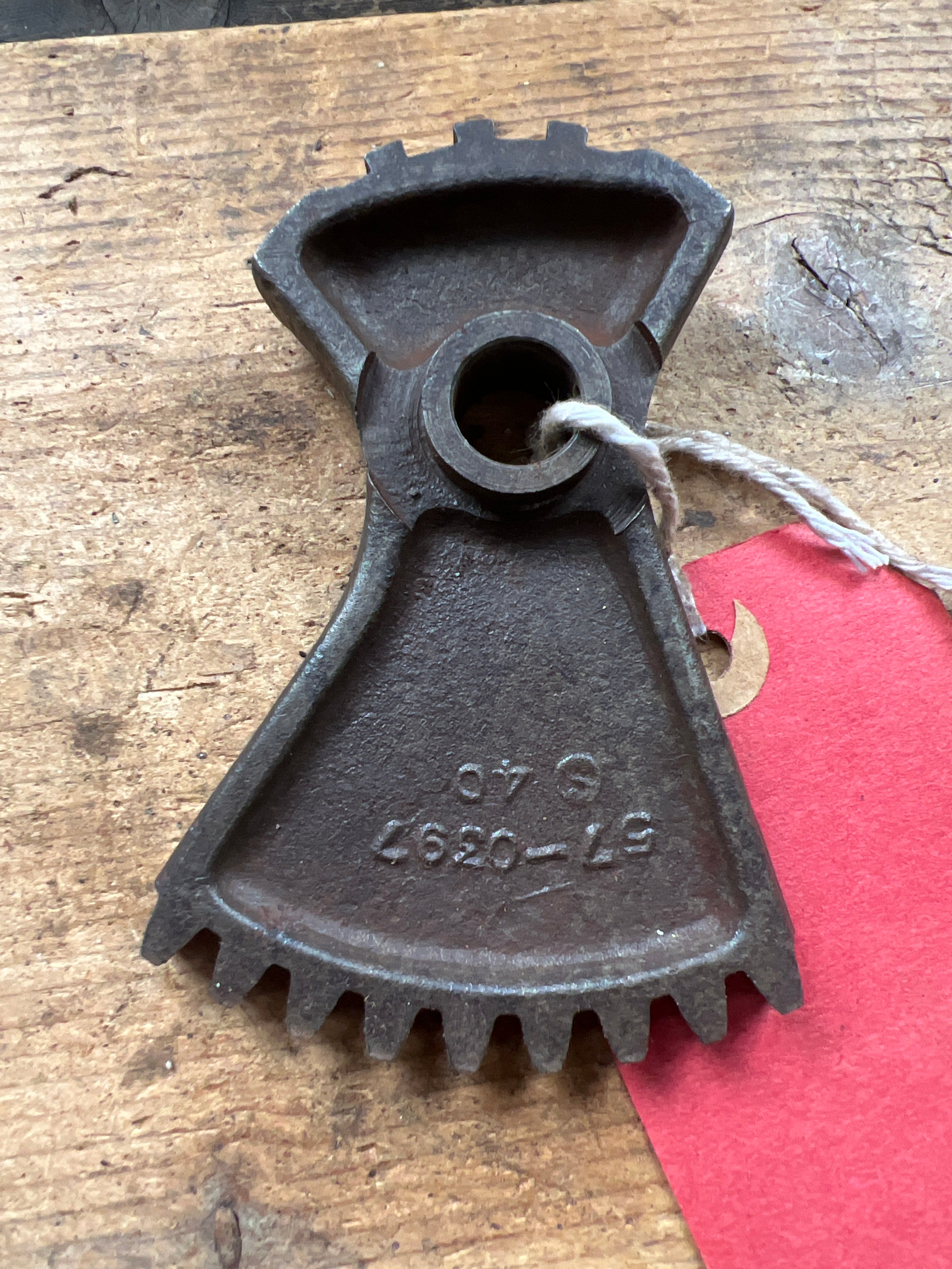 Triumph pre unit swinging arm 4 speed gearbox cam plate operating quadrant T397 & 57-0397