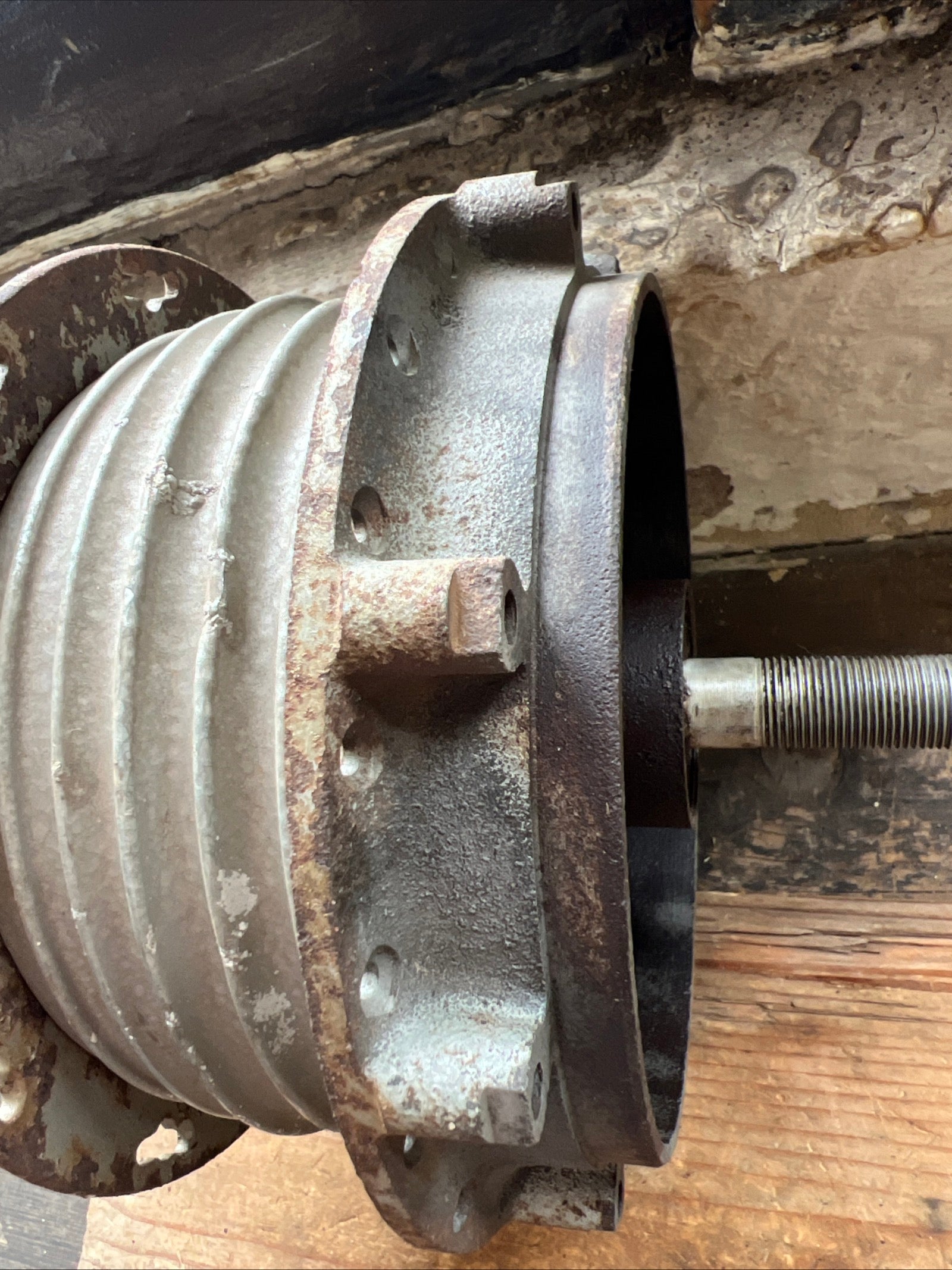 BSA Bantam Bushman very late full width rear hub